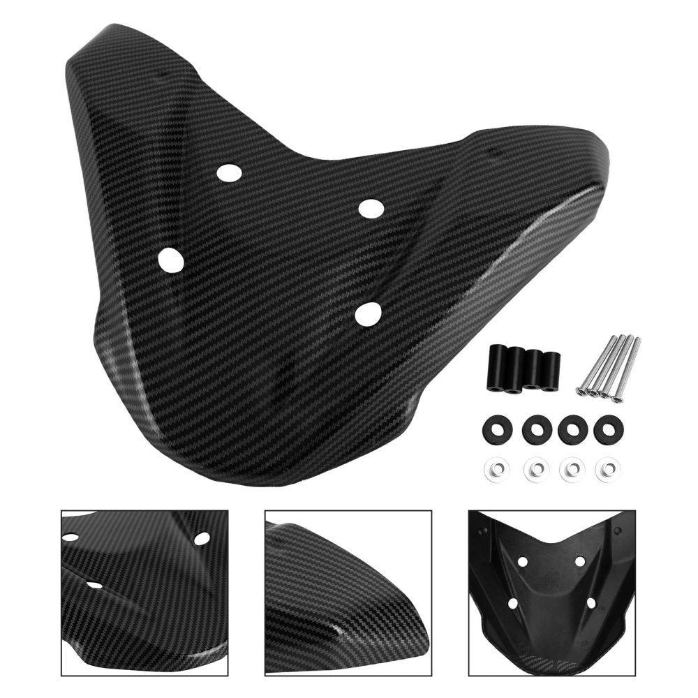 Prodloužení motocyklu ABS Front Fender Beak Fit pro BMW S1000XR 20-23