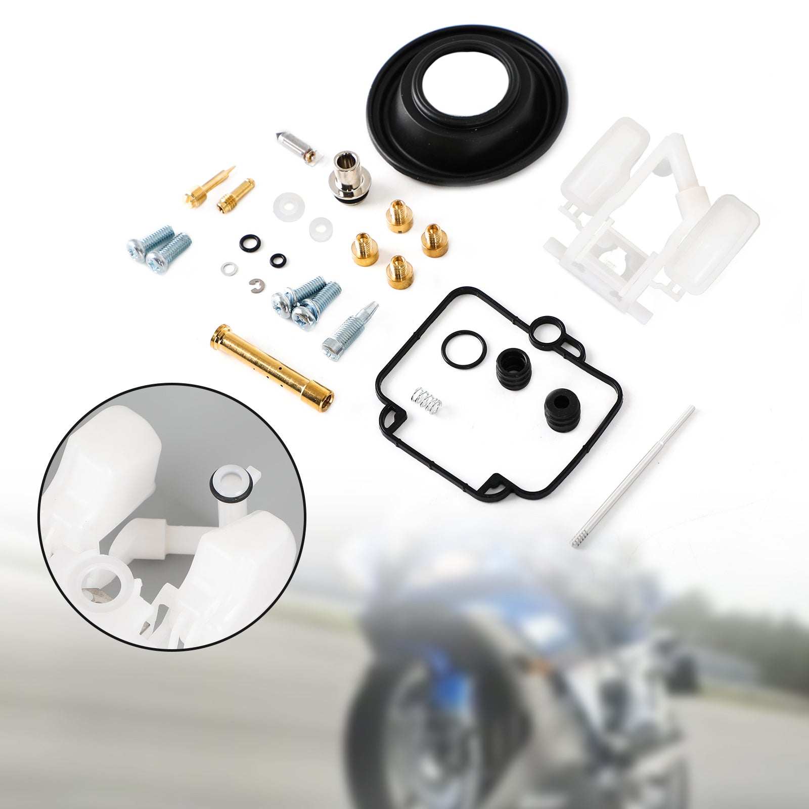 Carburetor Carb Revuild Kit fit für Suzuki GK75A GSF400 Bandit 1991-1997 Generika