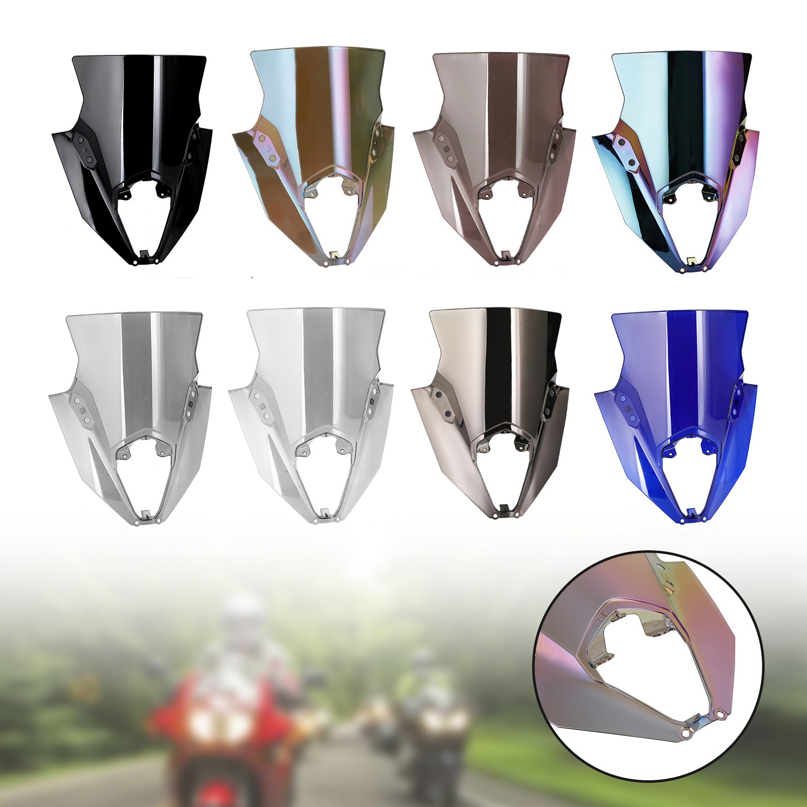 Kawasaki NINJA 650 ER6F 2020-2025 Windshield