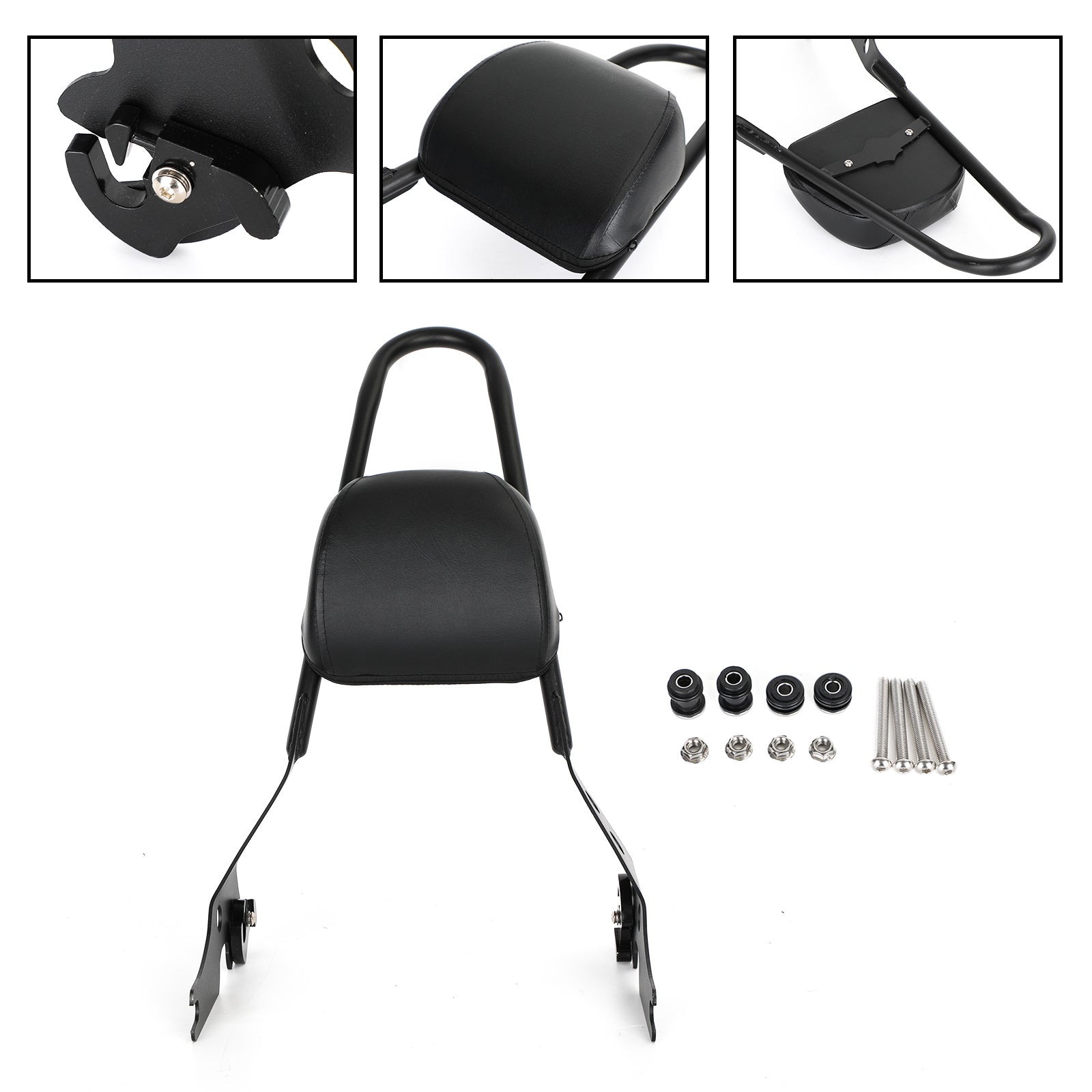 Respaldo del pasajero apto para Harley Street XG 500 750 2015-2021 Genérico