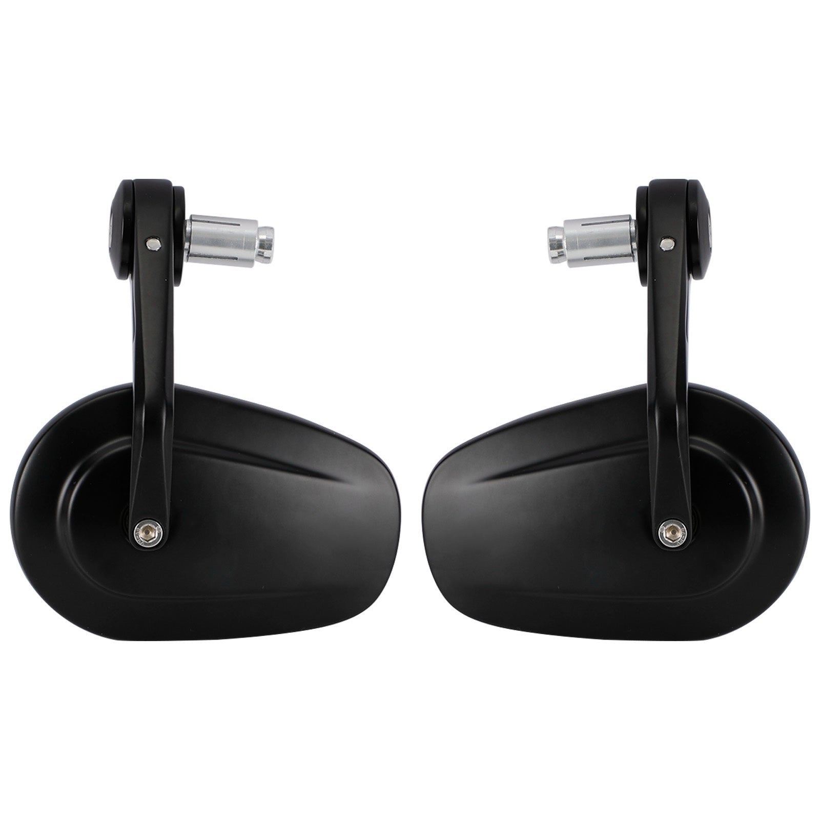 Paar 7/8" CNC-gefräste Lenkerendenspiegel aus Aluminium für Street Triple 675 765 Speed Triple