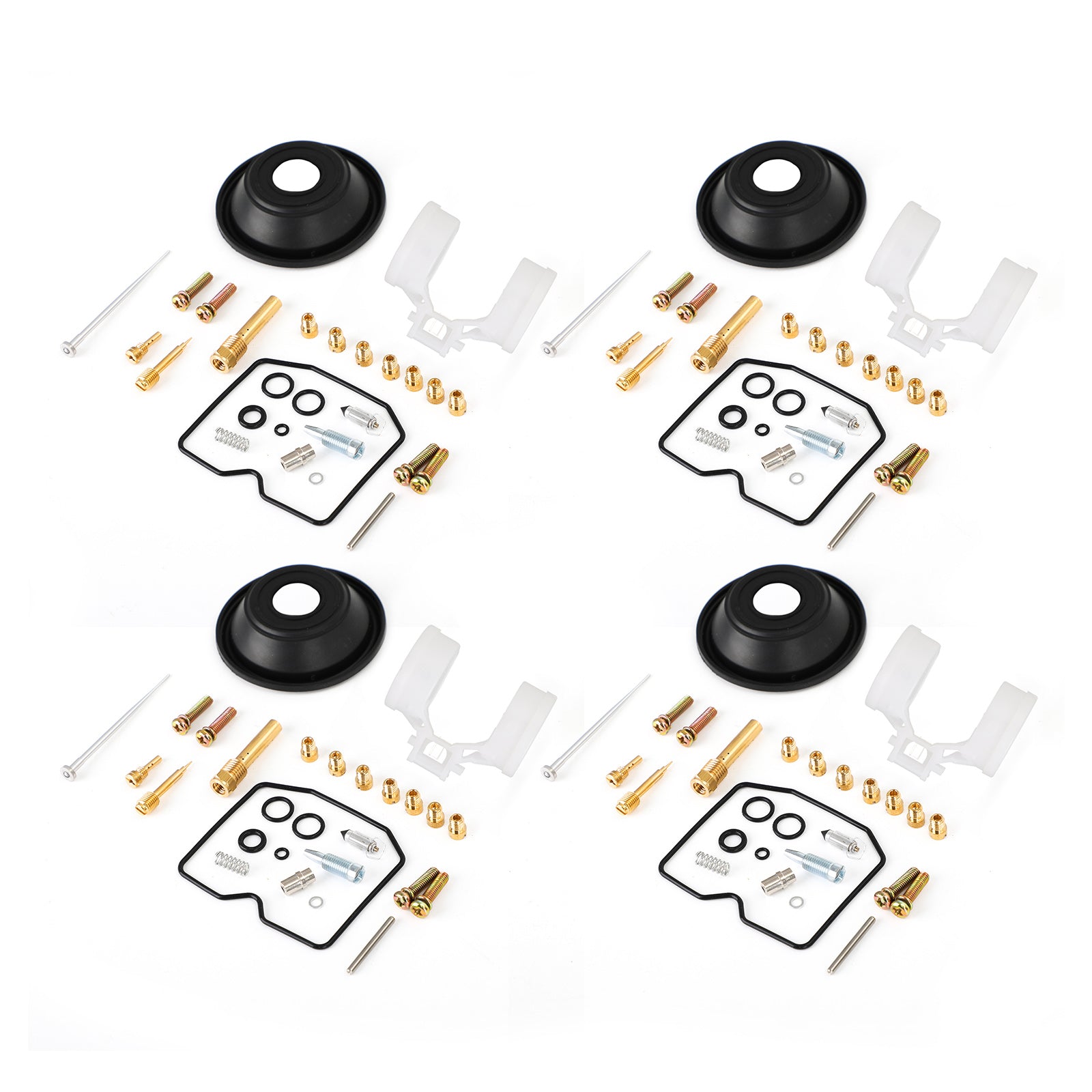 4x Karburátor Carb Rebuild Kit Fit for Kawasaki Zephyr Zr750-H / ZR-7 / ZR-7S Generic