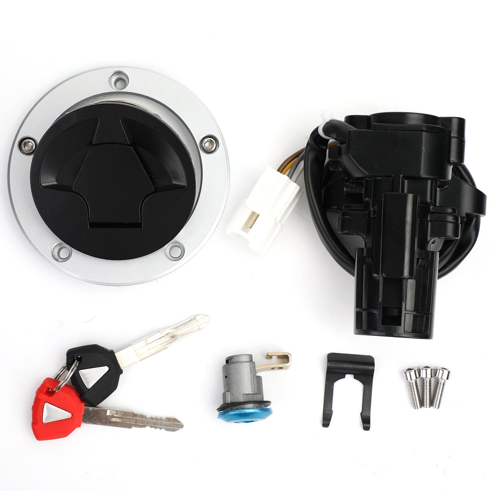 11-19 Kawasaki ZX636 ZX1000 NINJA ZX 6R 10R Zestaw blokady klawisza zapłonu
