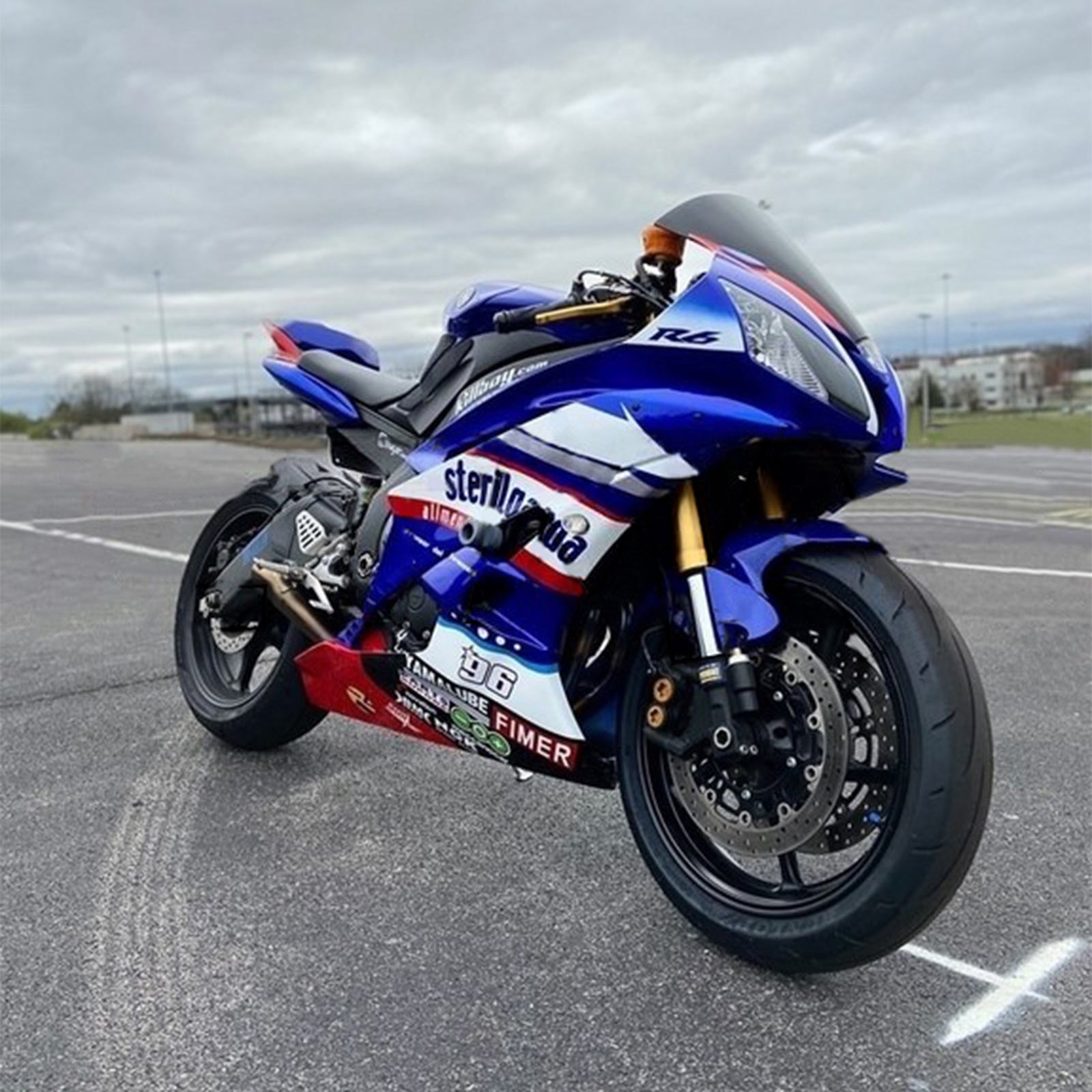 Einspritzverkleidungssatz Karosserie Kunststoff ABS passend für Yamaha YZF 600 R6 2006-2007