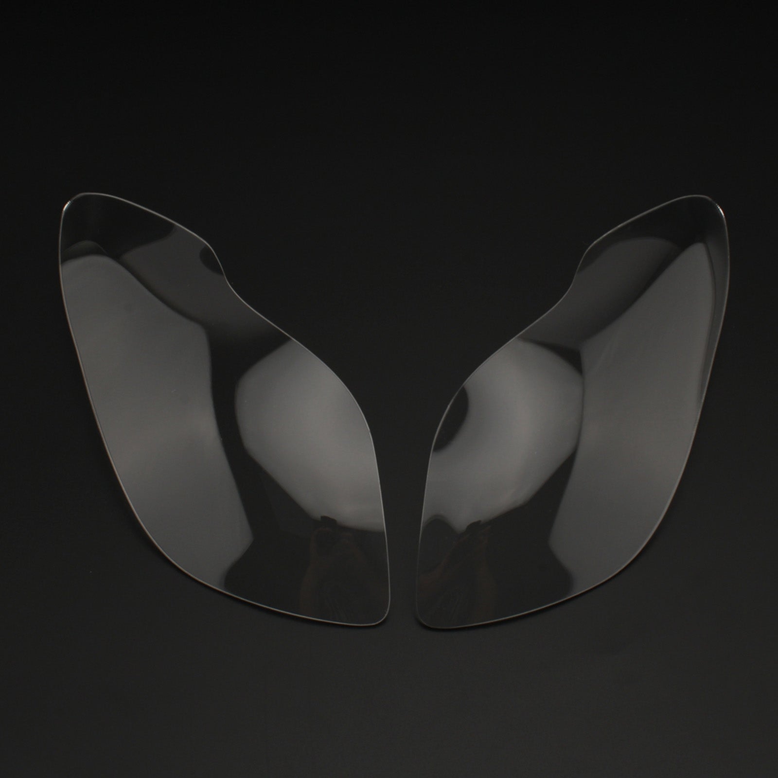 Protector de lente de faro delantero para Kawasaki Zx-636R Zx-6R 09-18, humo genérico