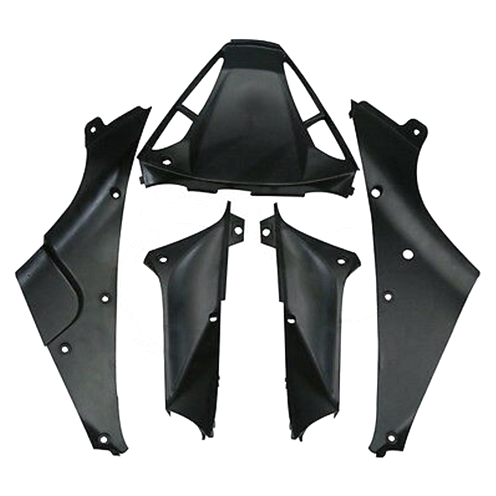 Amotopart 2002 2003 Yamaha YZF R1 Schwarz&Rotes Verkleidungsset