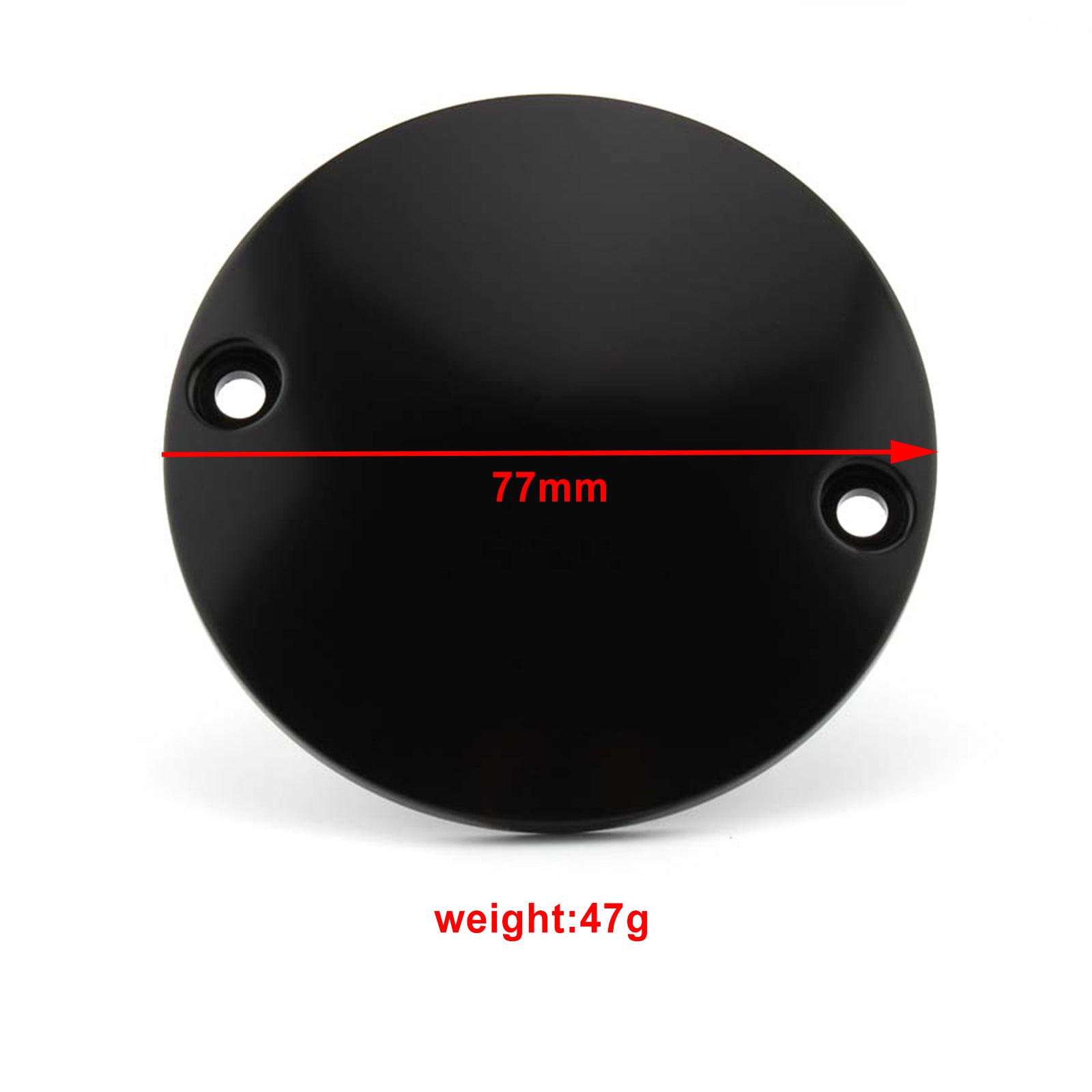 XL 883 1200 GLIDE DYNA FXST Punto abovedado Cubierta de tímido de encendido Cubierta cromada genérica