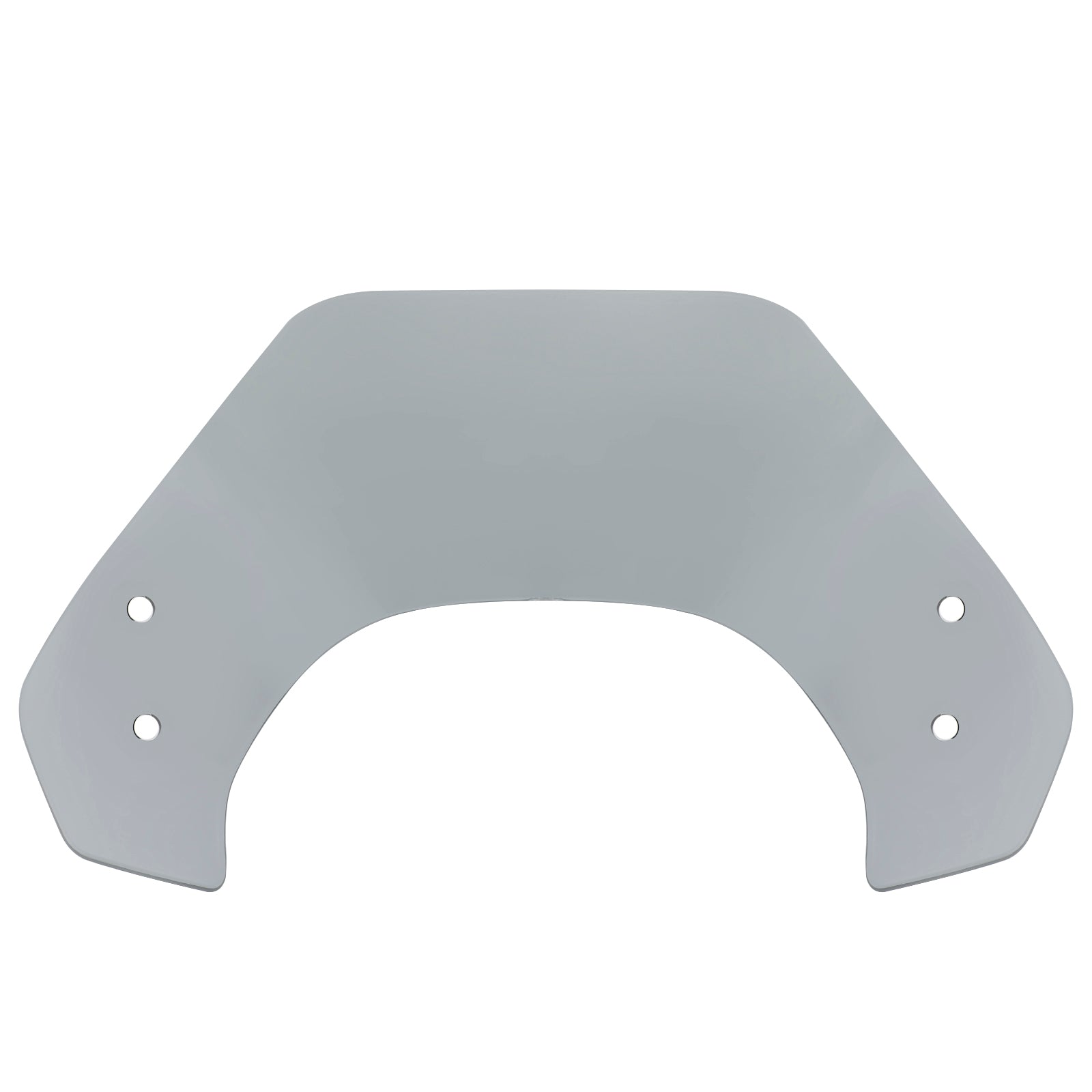 Kort motorcykel forrude forrude pasform til Vespa Sprint 150 2016-2021 Generisk