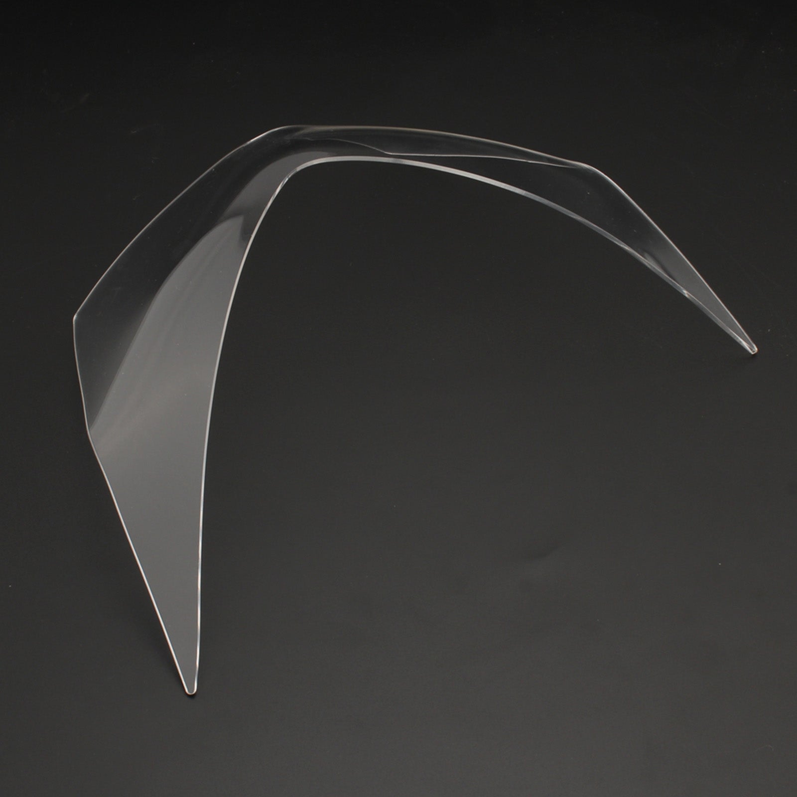 Cubierta de protección de lente de faro delantero para Kawasaki Z250 Z300 Z800 13-16 Smoke Generic