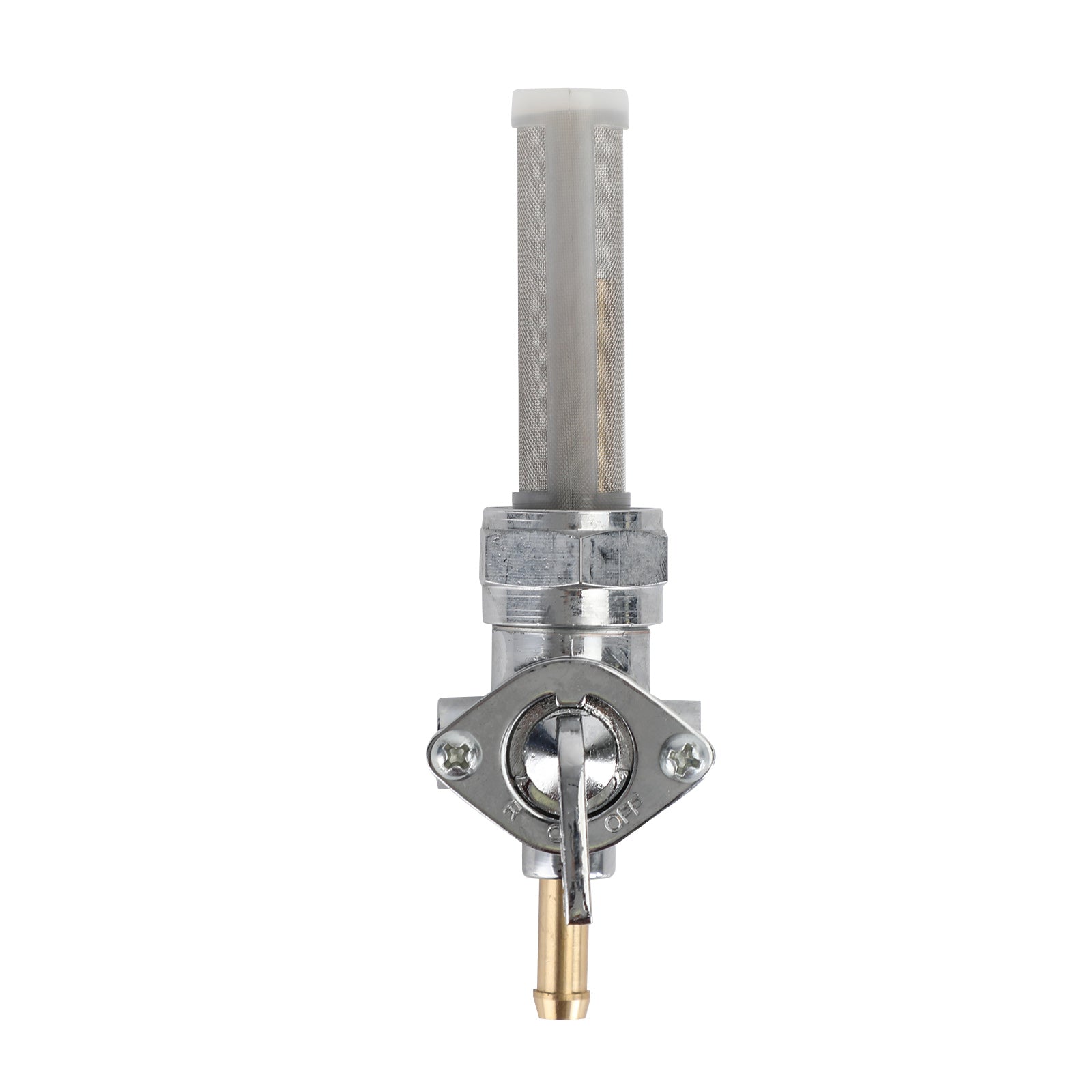 Rubinetto valvola carburante uscita diritta 22mm adatto per Dyna Super Glide Electra Glide generico