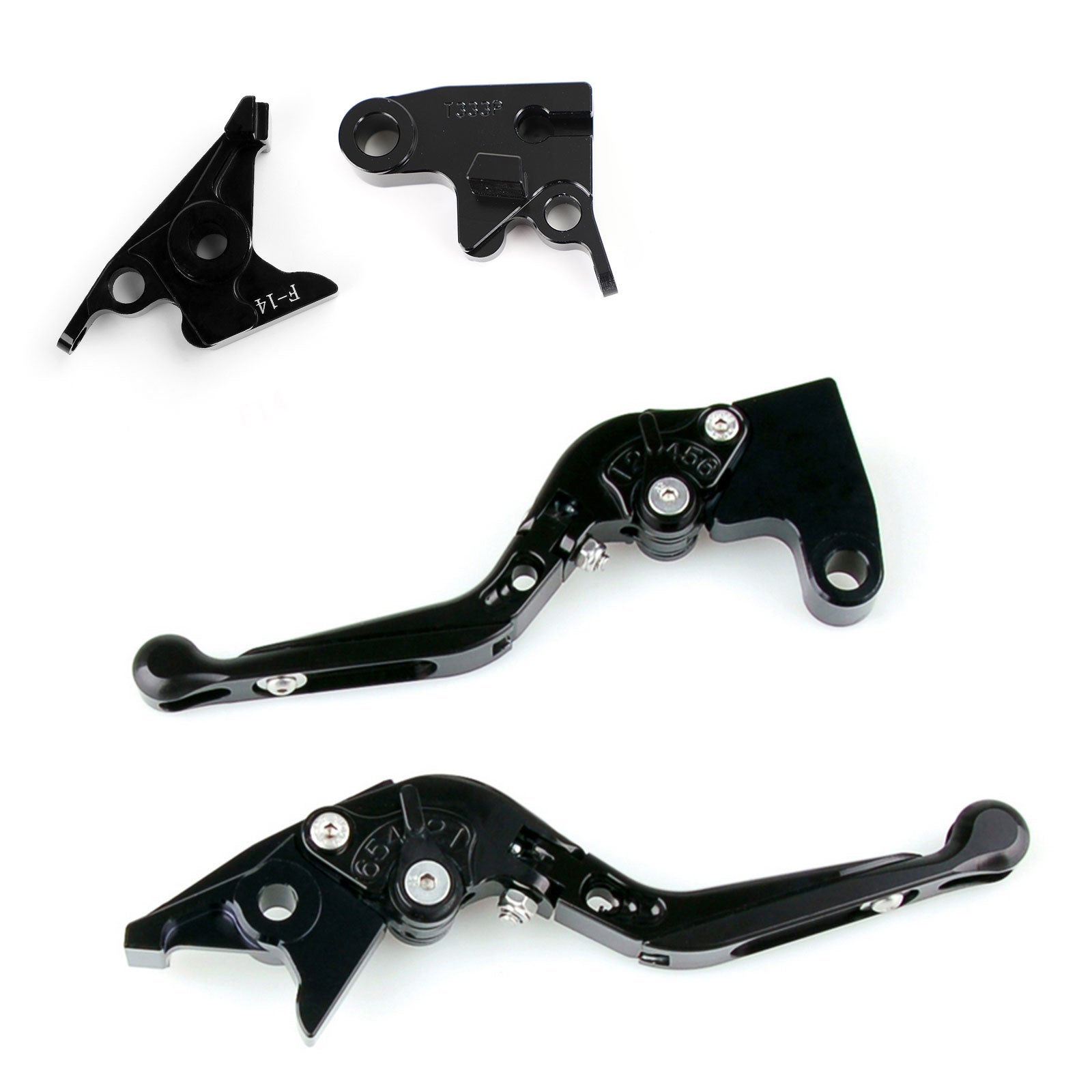 Justerbar koblingsbremsehåndtag til Trident 2022 Bobber 2017-2019 Tiger 800 Generisk