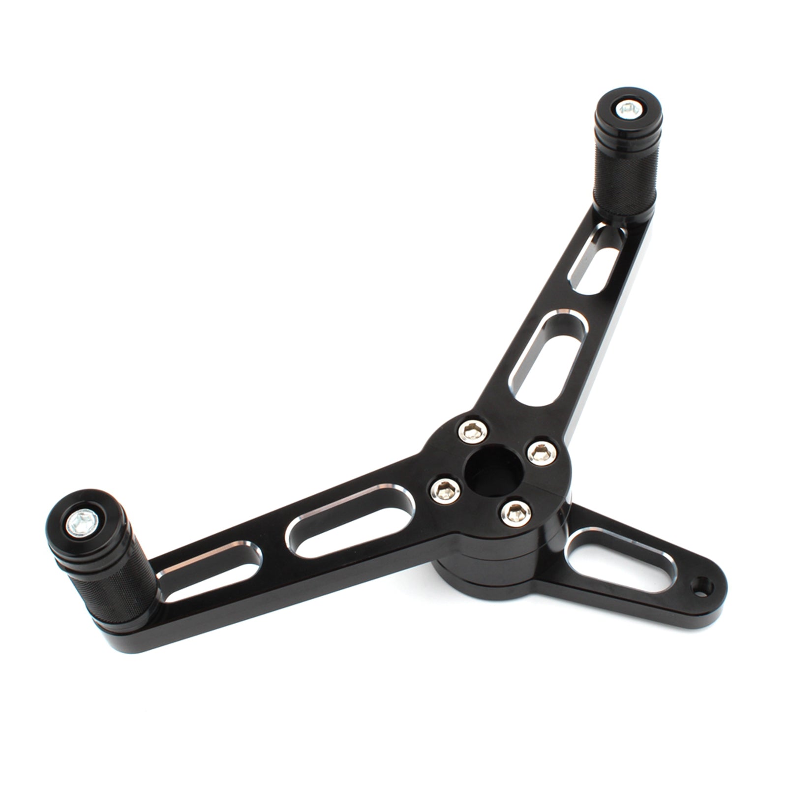 Motorcycle Pedal With Gearshift Lever Fit For Sportster 883 1200 04-07 18 Black-D Generic