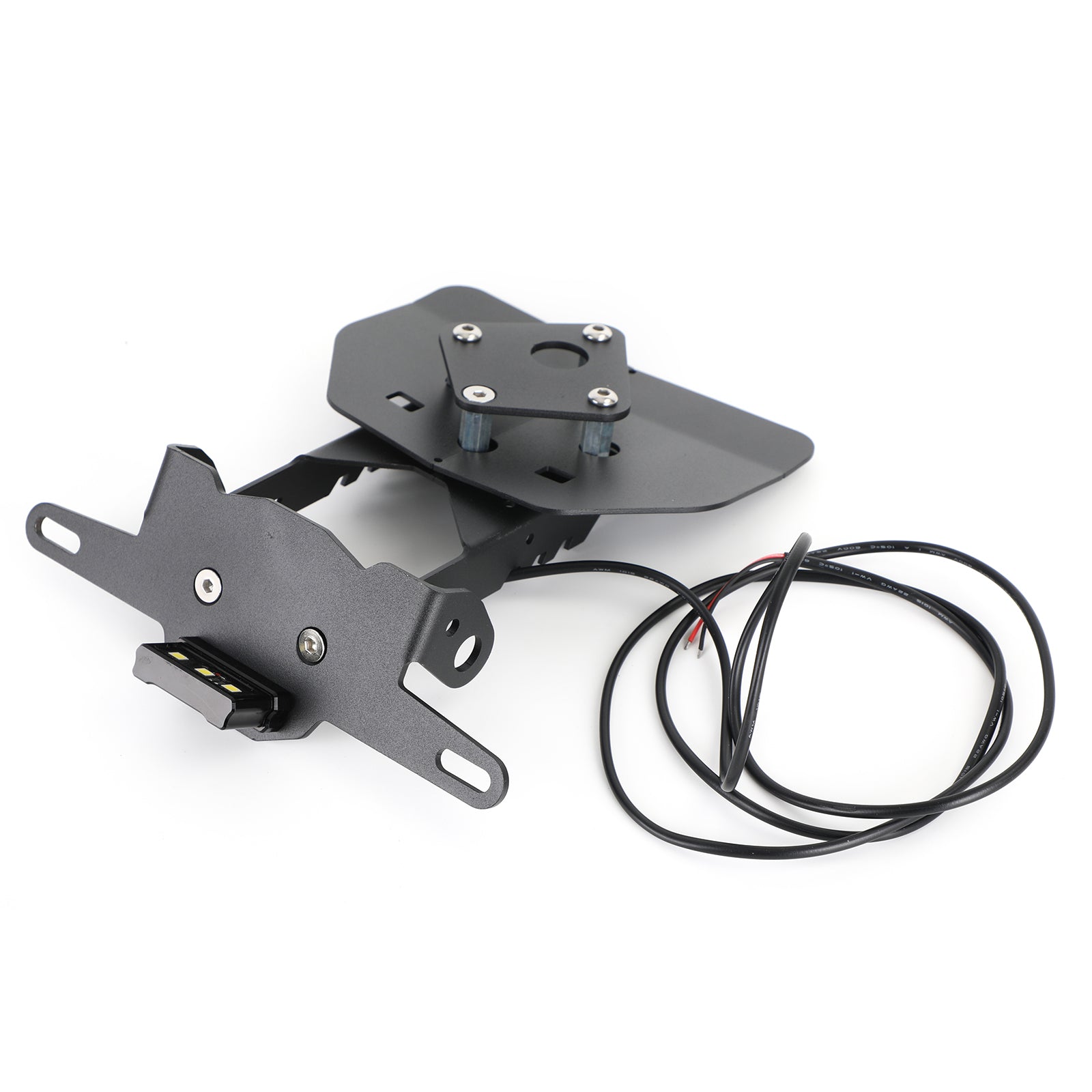 Licensplade Holder Frame Bracket Fit til Suzuki Katana GSX-S1000 2019-2021 Generisk