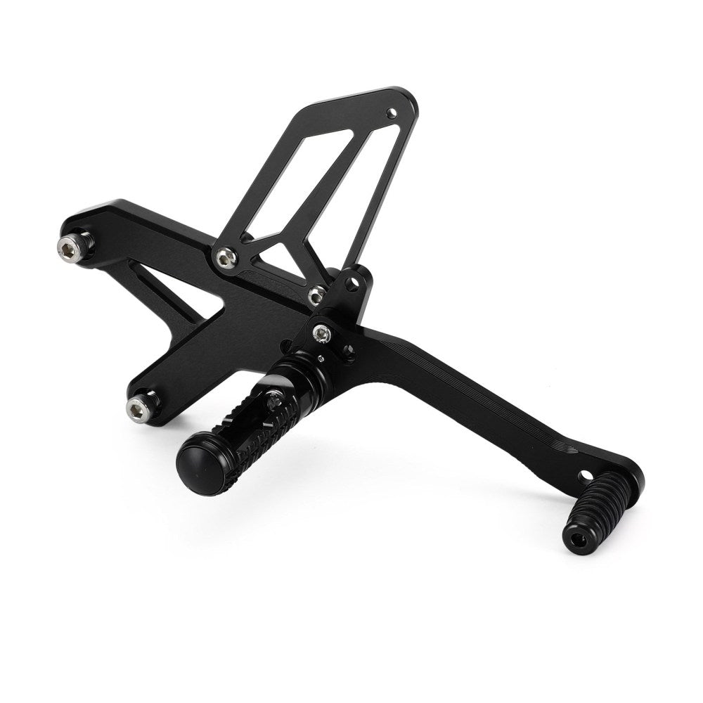 CNC-Aluminium-Fußrastenanlage, Fußrasten, passend für Kawasaki Ninja ZX 25R ZX-25R 2020–2021. Generischer FedEx Express-Versand