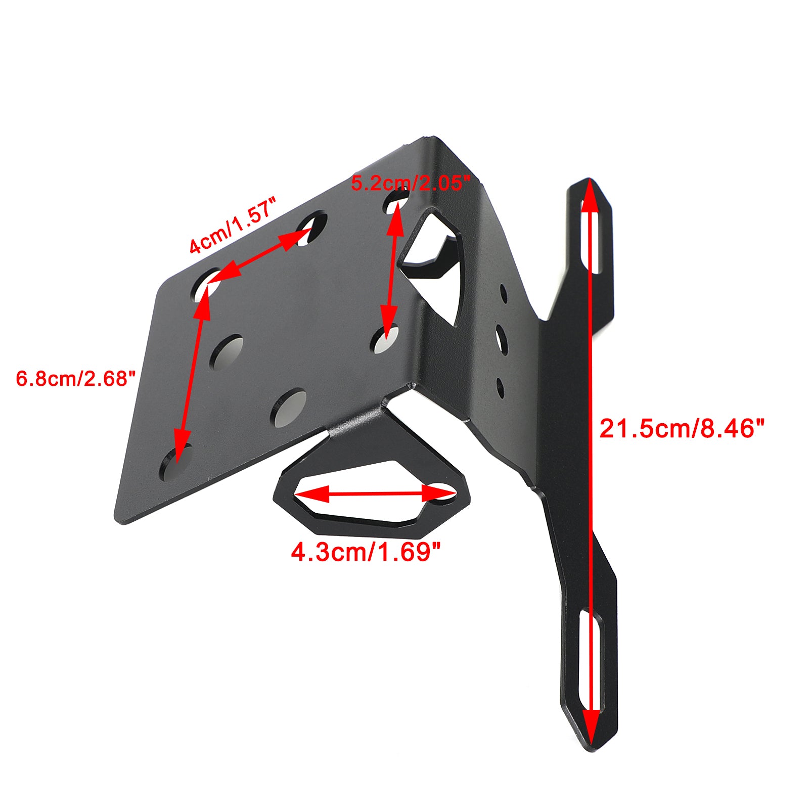 19-20 Suzuki Gixxer SF250 License Plate Holder Frame Bracket