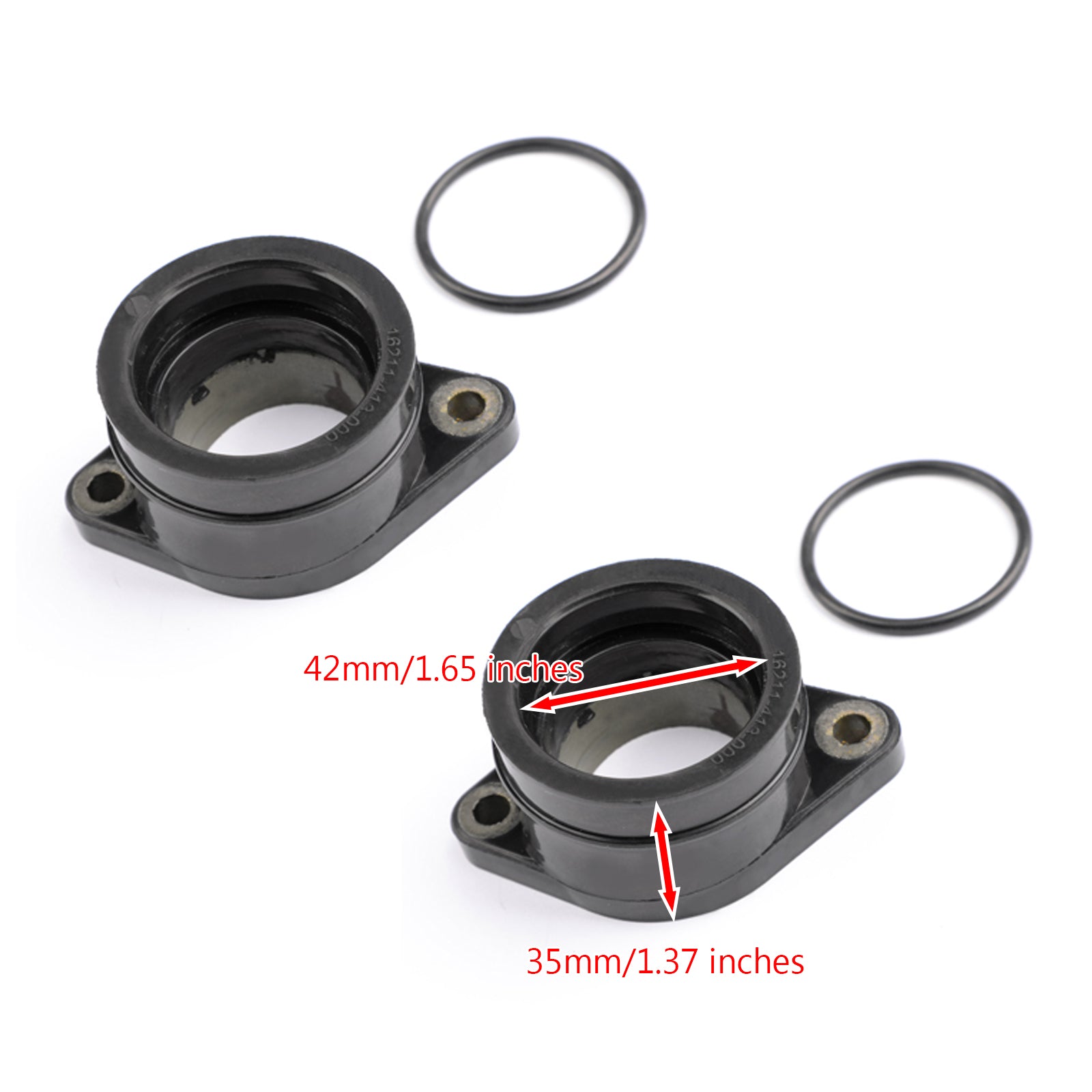 Carburetor Intake Manifold Boots 16211-413-000 til Honda CB400T CB400N CB450N