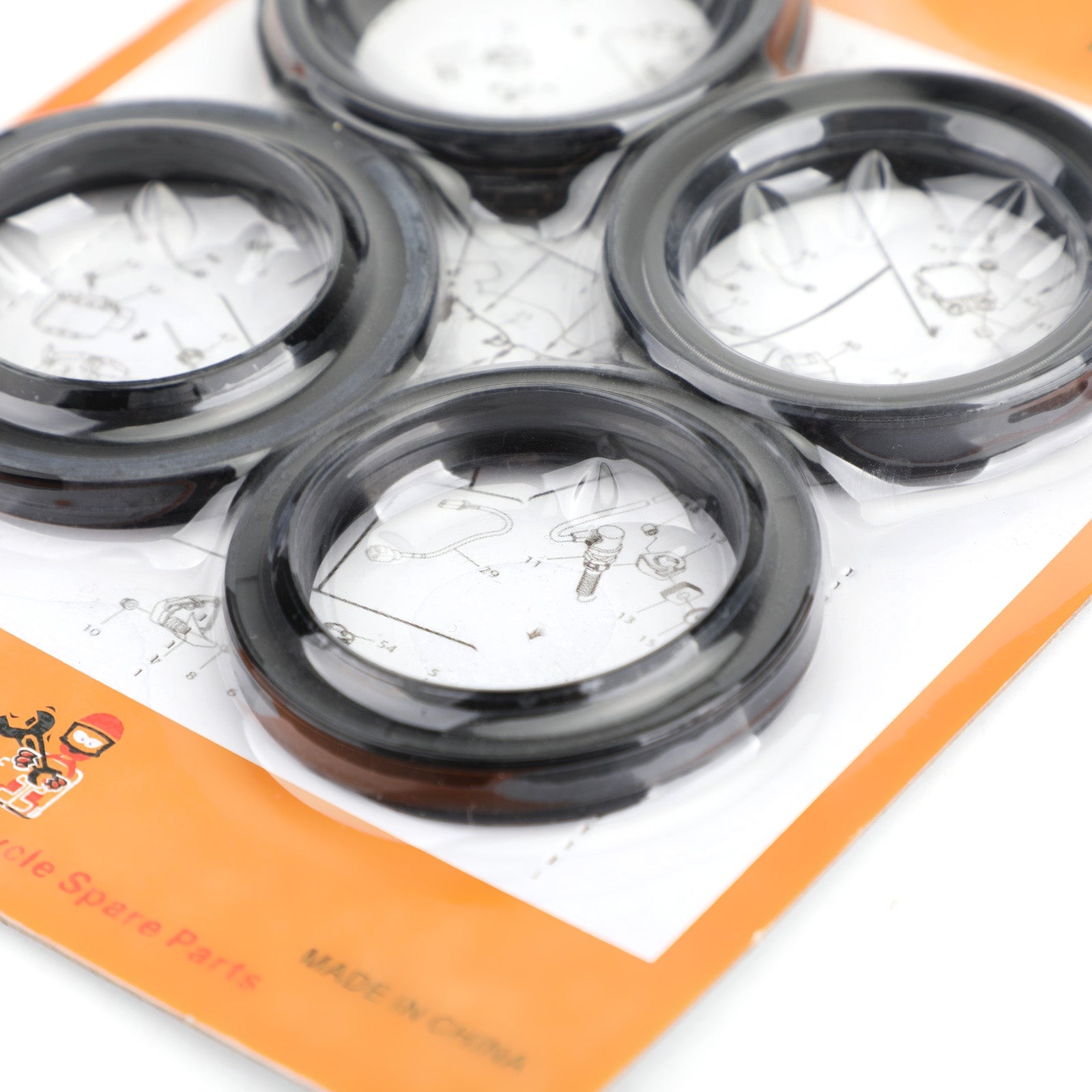 84-07 Honda NV400 VT600 SHADOW CB700SC STEED 400 Fork Oil Seal Wiper Set