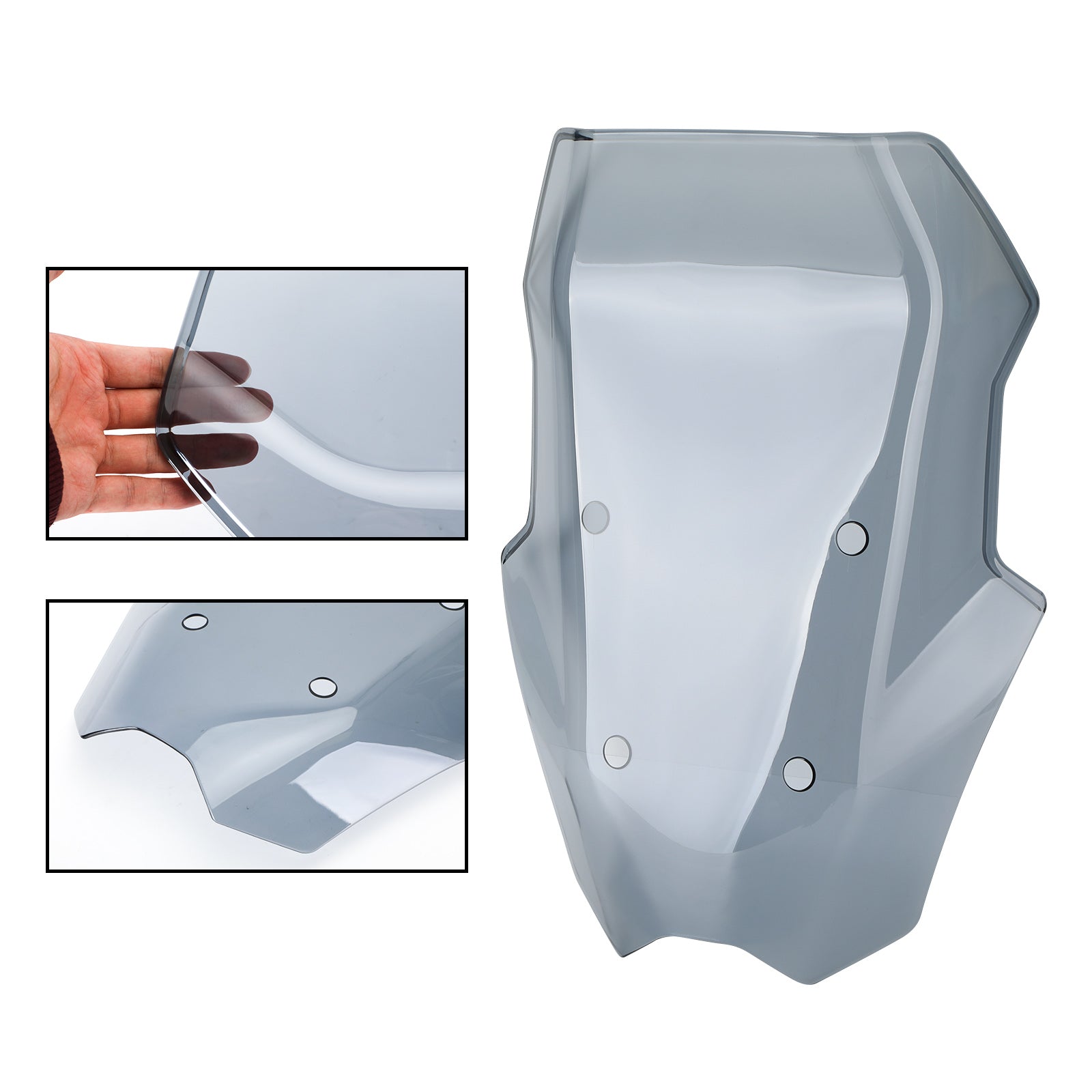 Parabrezza per moto in plastica ABS adatto per BMW C400X 2018-2021 generico