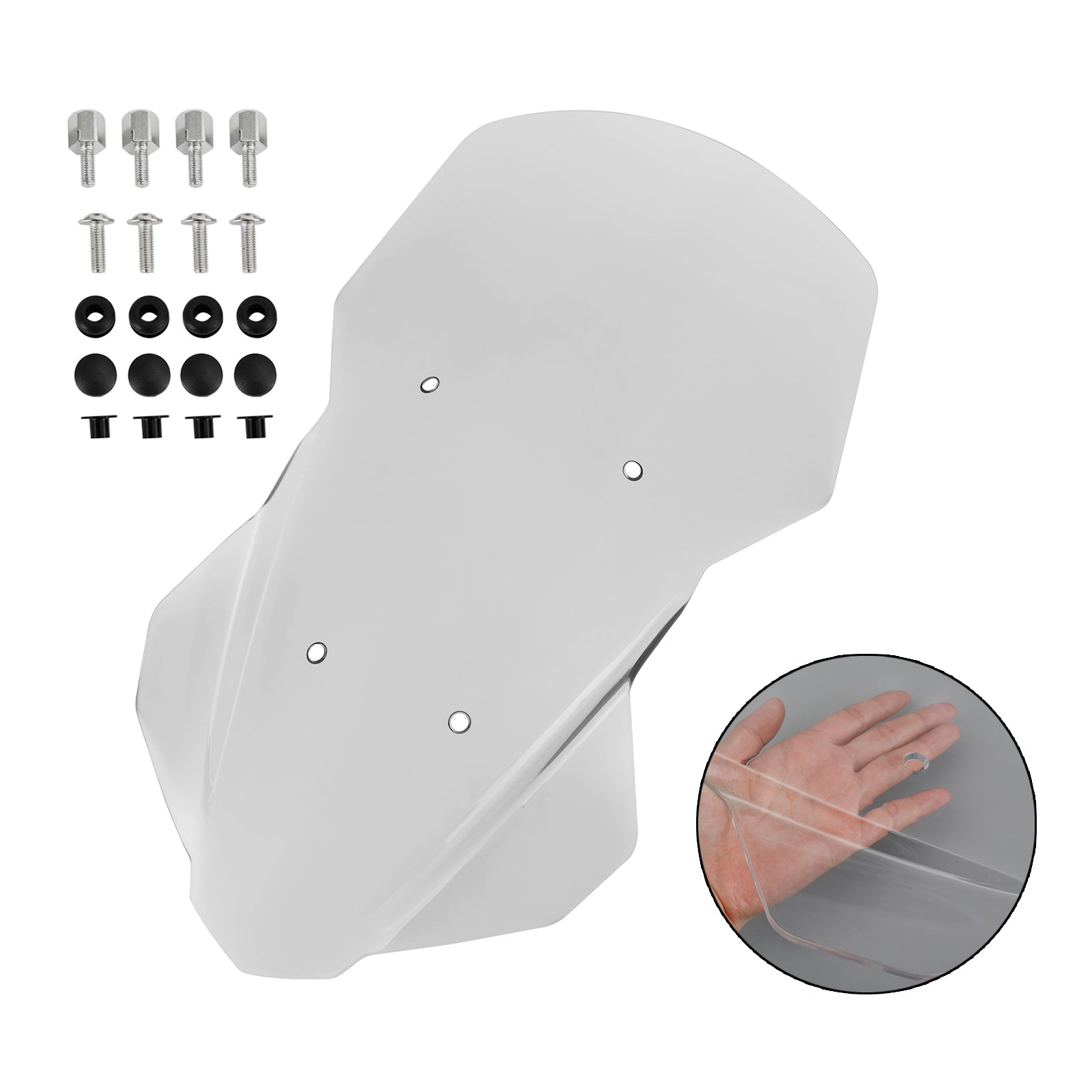 ABS Motorcycle Binelle Écran ajustement pour Yamaha Nmax 155 Nmax 155 2021-2022