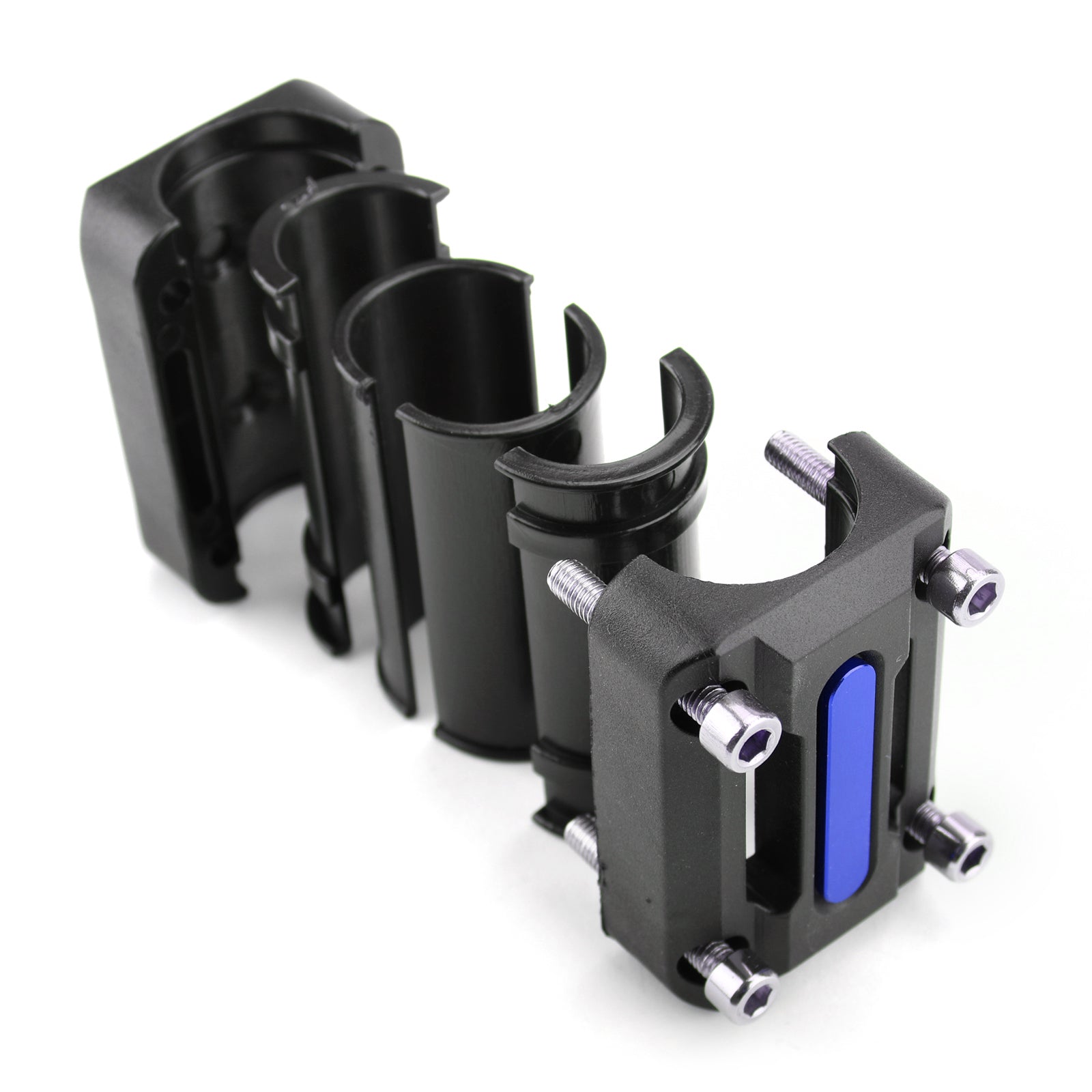 22 mm 25 mm 28 mm 2 stks Motor frame balk Schuifbladen Pads passen voor Benelli TRK 502 Blue