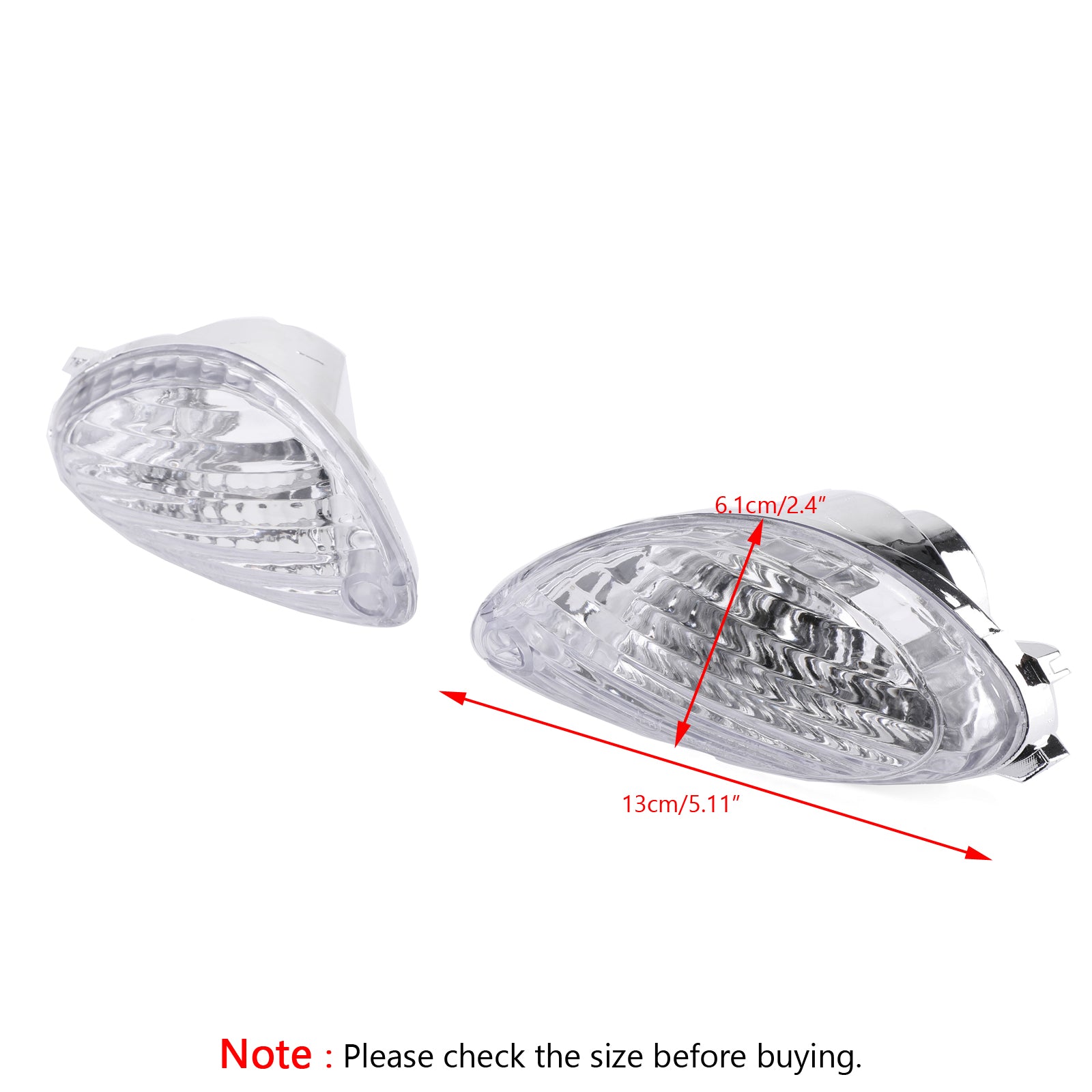 Rear Turn Signals Lens For Suzuki Hayabusa GSXR1300 2008-2020