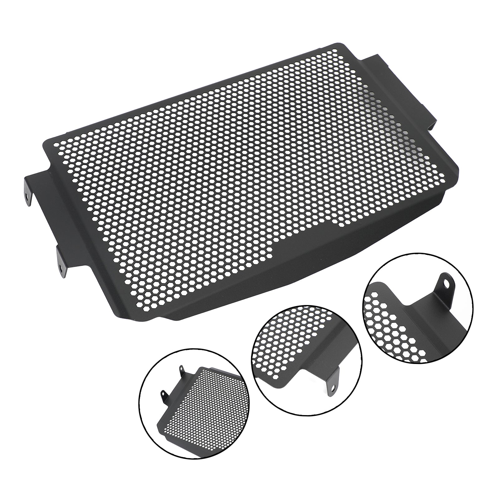 21-22 Yamaha MT-09 XSR 900 Radiator Cobertador Protetor de radiador preto genérico
