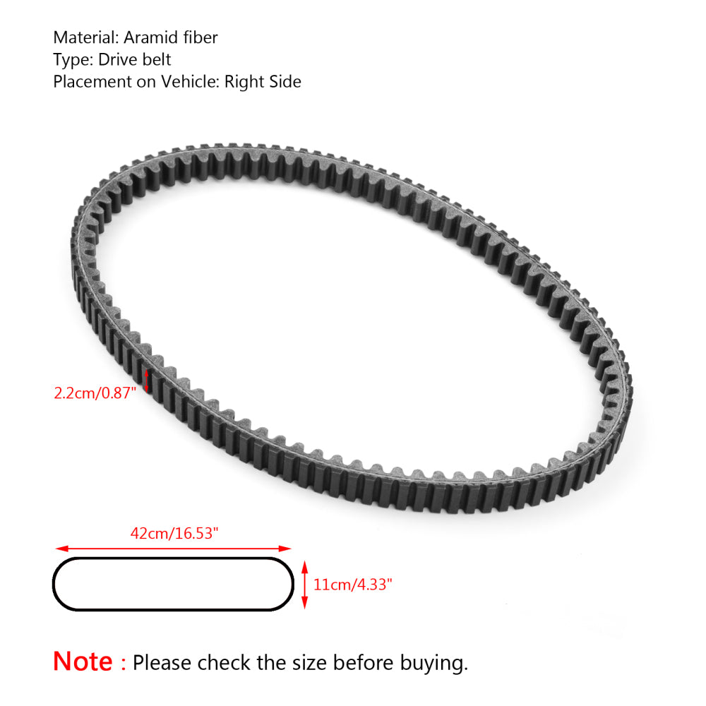 Antriebsgürtel für Aprilia Sportcity Cube 250 300 Piaggio Beverly 250 300 B013360