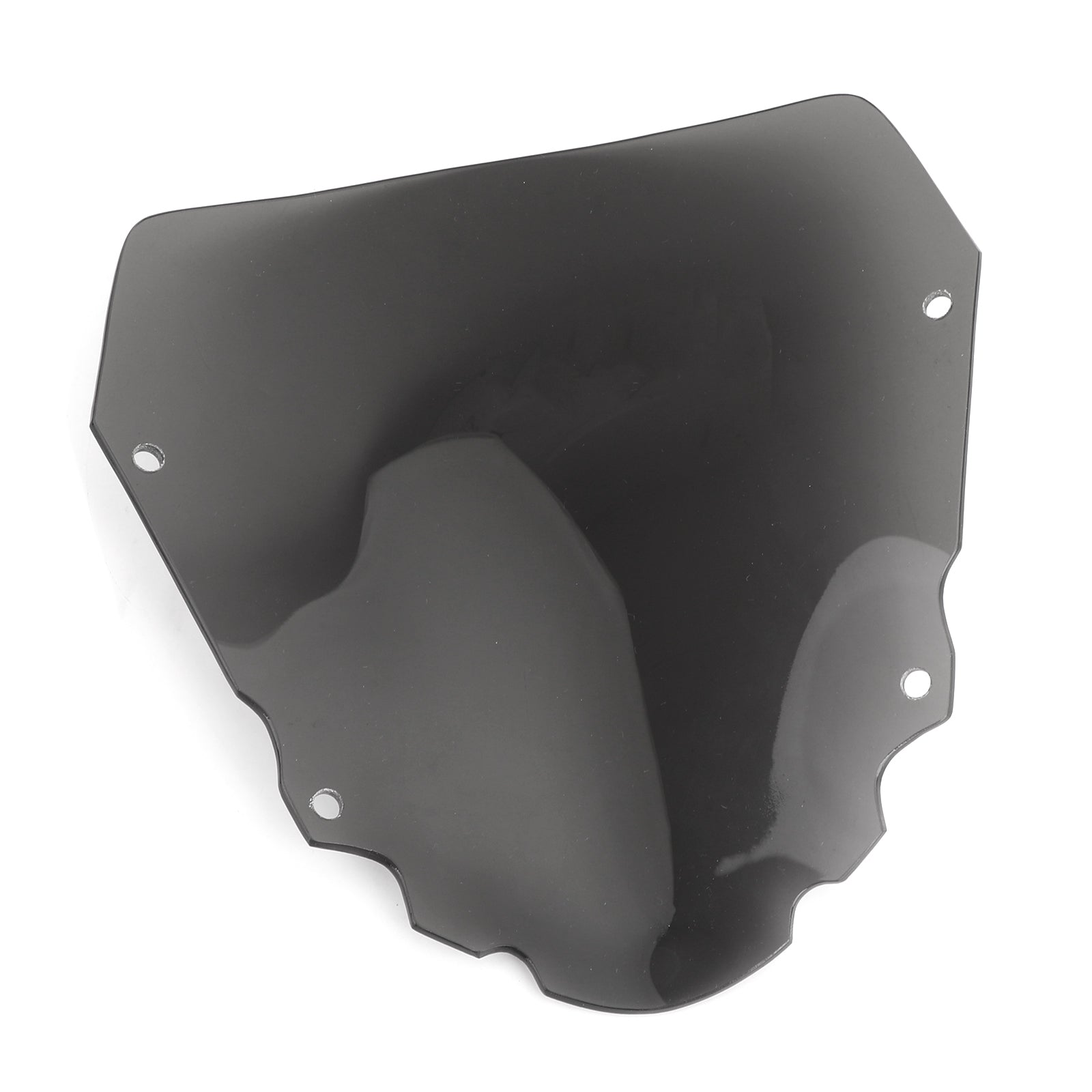 1x Short 4mm Motorcycle Windscreen Windshield for Kawasaki KLR650 2008-2014