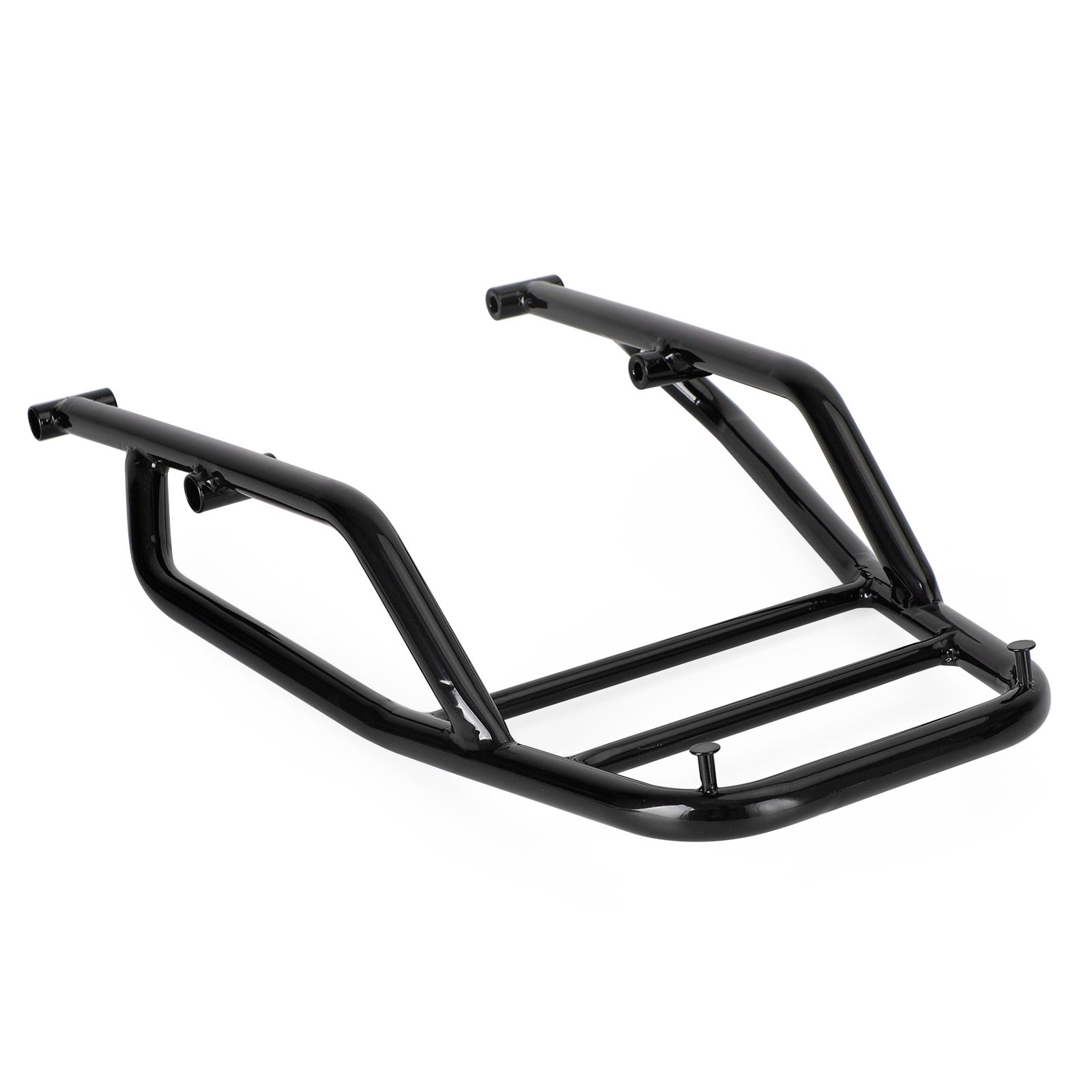 Bright Black Rear Carrier Luggage Rack For Royal Enfield Meteor 350 2021-2022