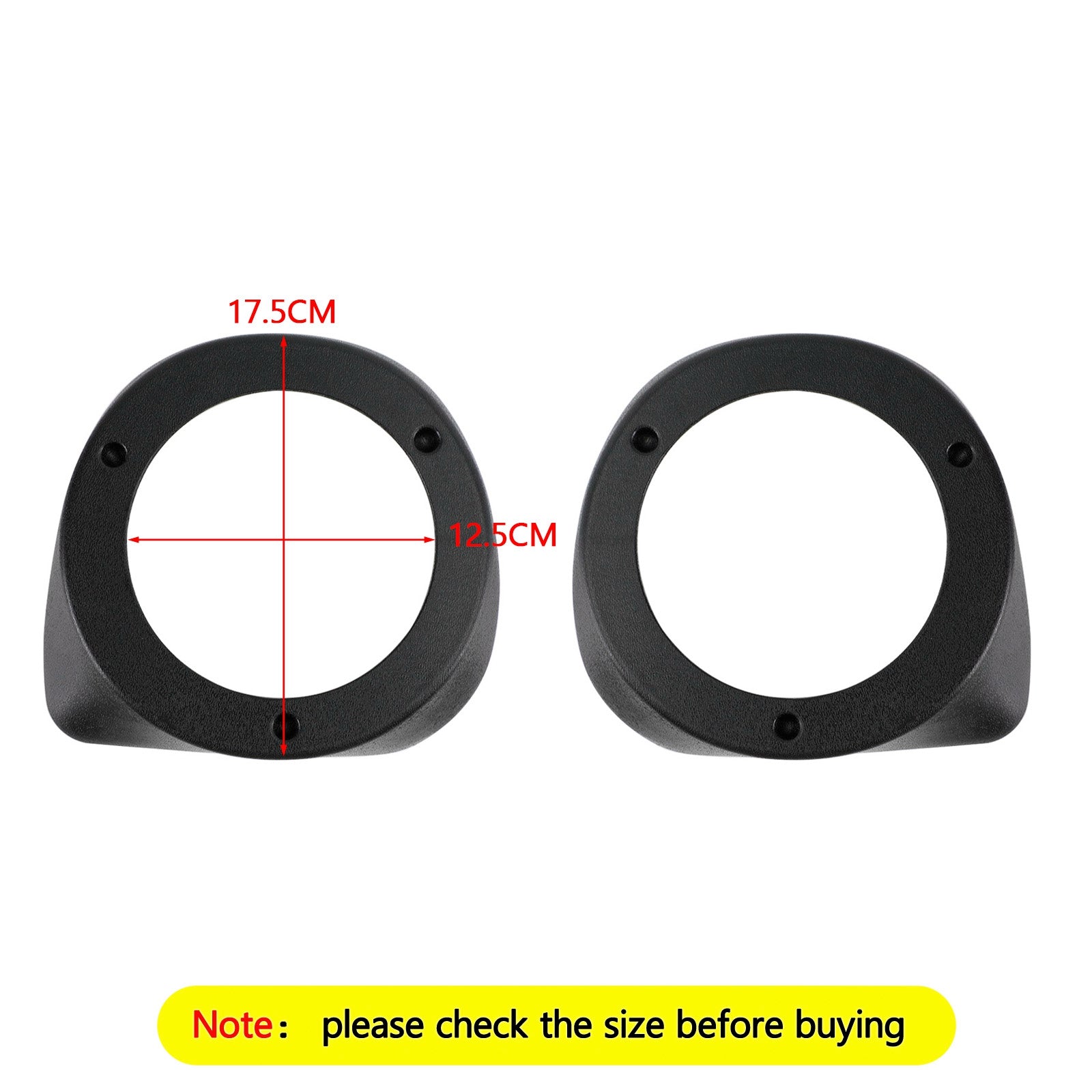 6.5" Högtalarboxar Pod Fit For Touring Road King Lower Fairing 1993-2022 Generic