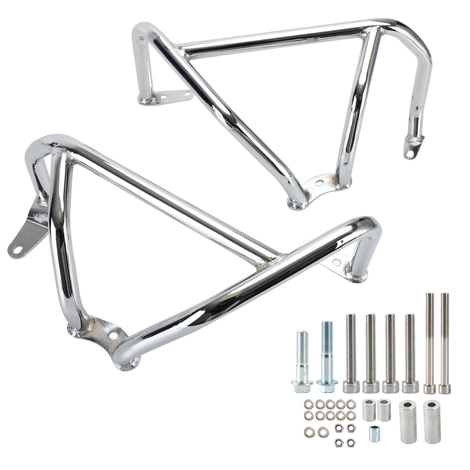Motorvagter Frame Crash Bars Fit til Honda Goldwing Gl1800 F6C 18-20 19 Chrome Generic