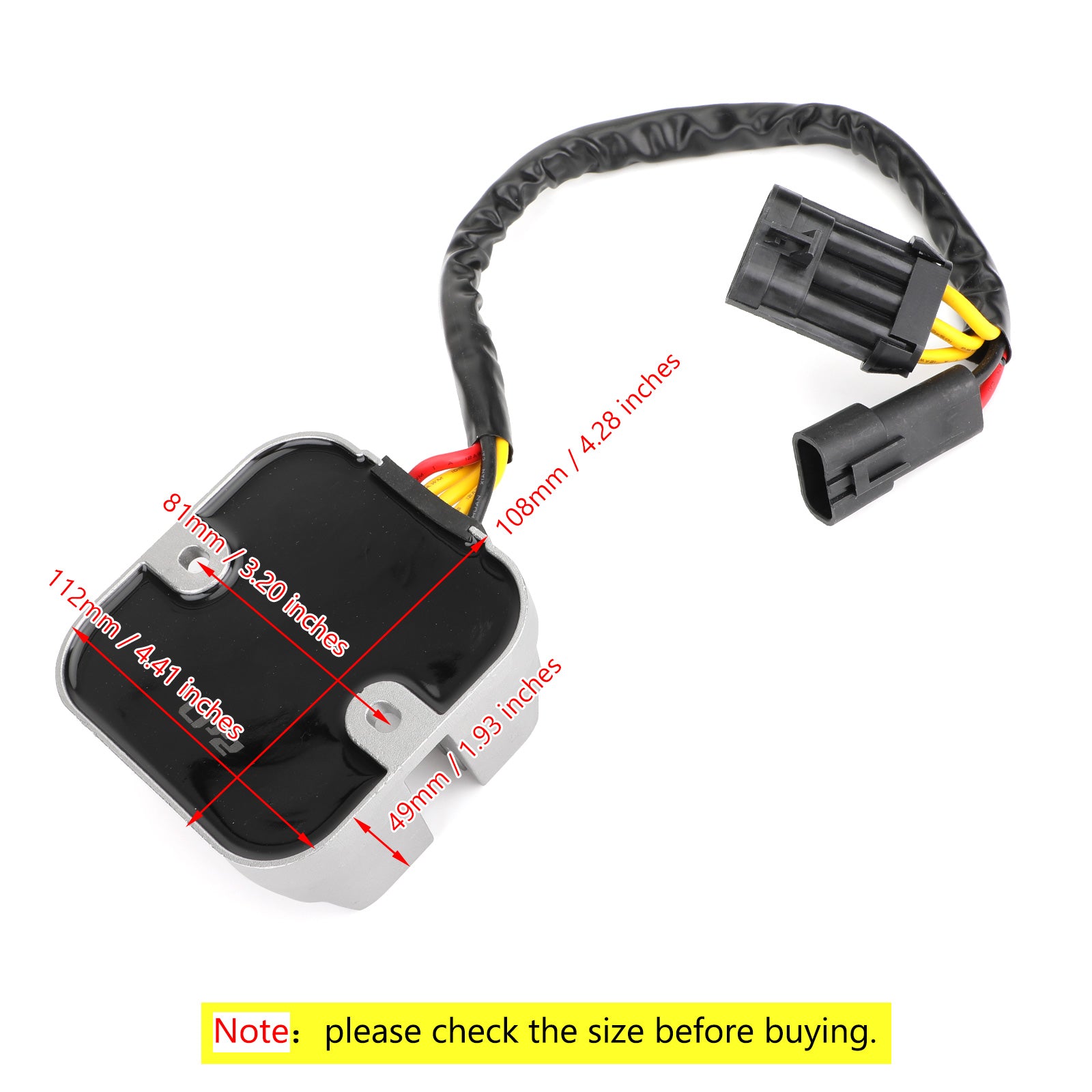 Regulátor napětí pro Polaris Ranger 900 XP 900 Posádka RZR 900 13-15 4013978 4015816