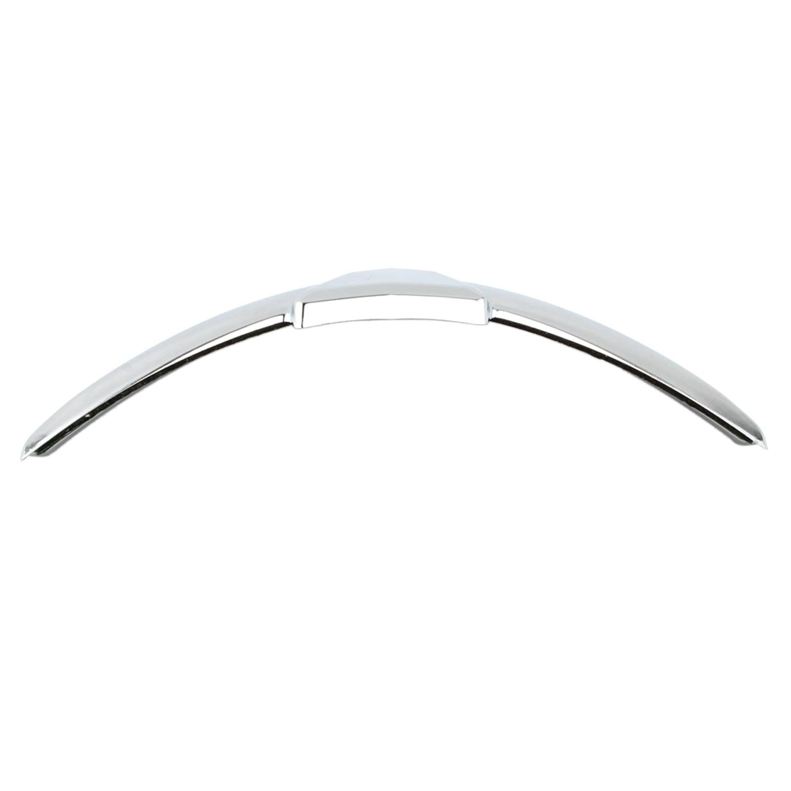 Chrome Front Fender Tip Trim Accent Case til Honda Gl1800 Goldwing 1800 2018-2021 Generisk