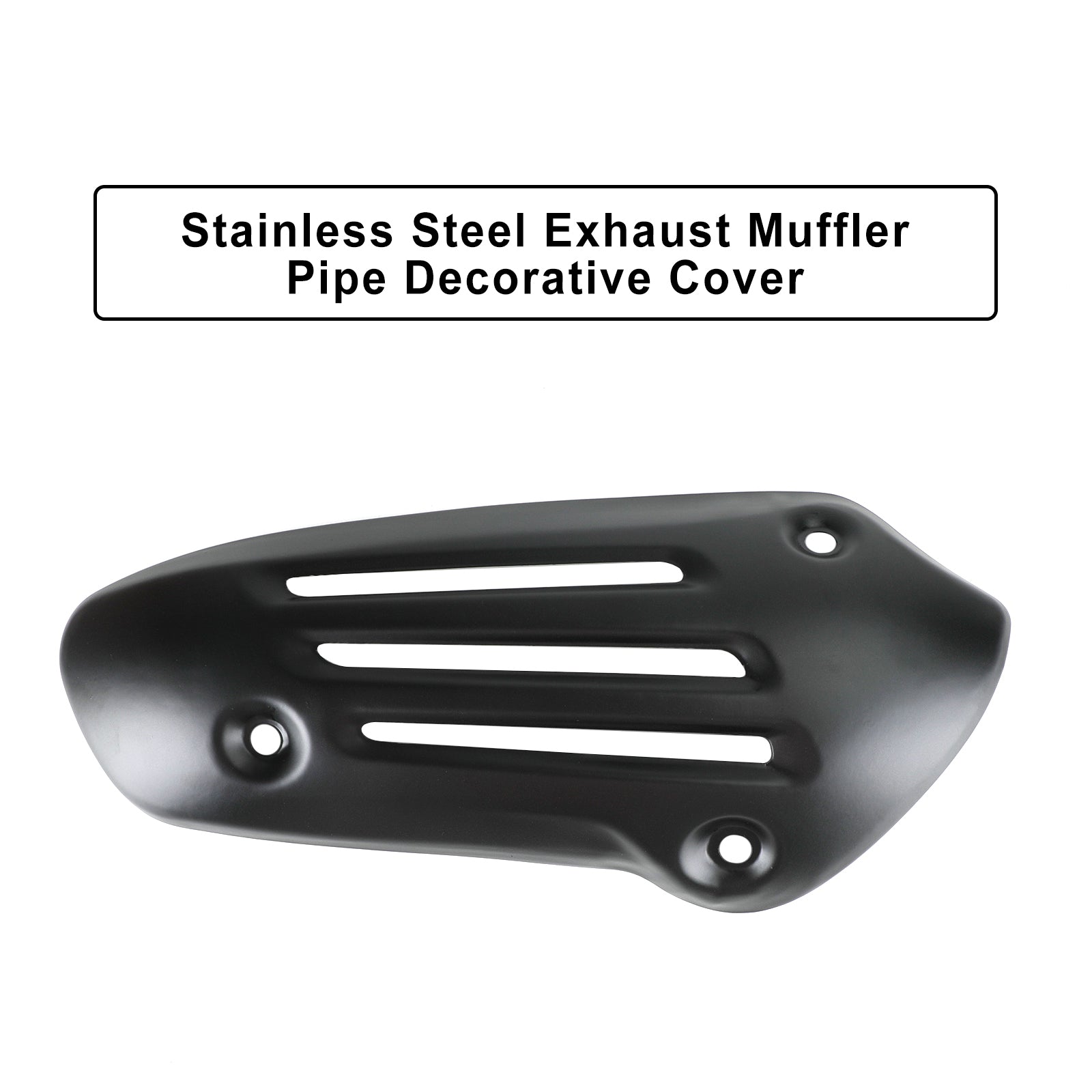 Auspuff-Seiten-Bracker-Abdeckung Stahl Dekorative Abdeckung für Vespa Sprint 150 16-21 Generic