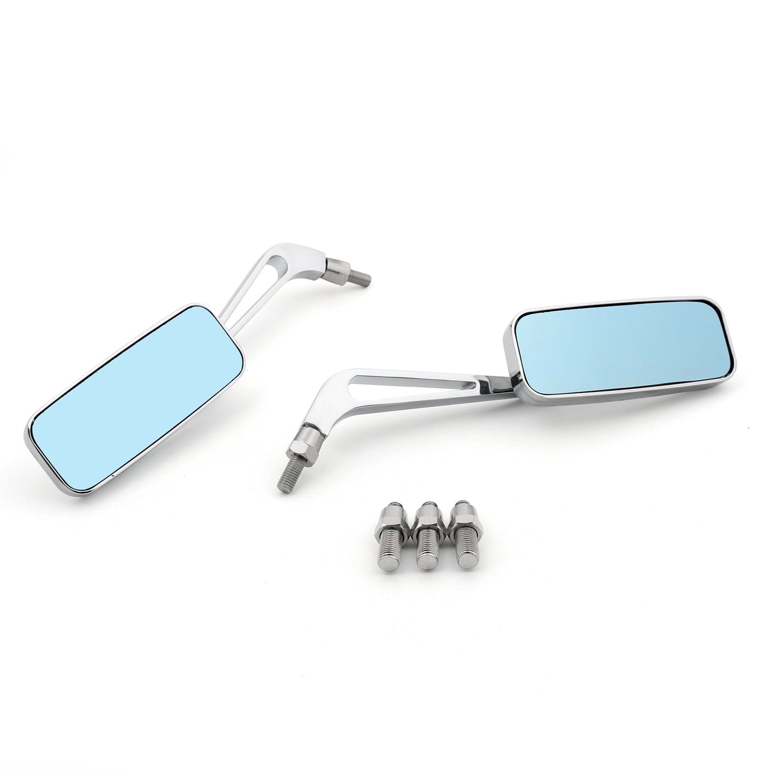 Universal 8mm 10mm de motocicleta traseira espelhos laterais para genéricos