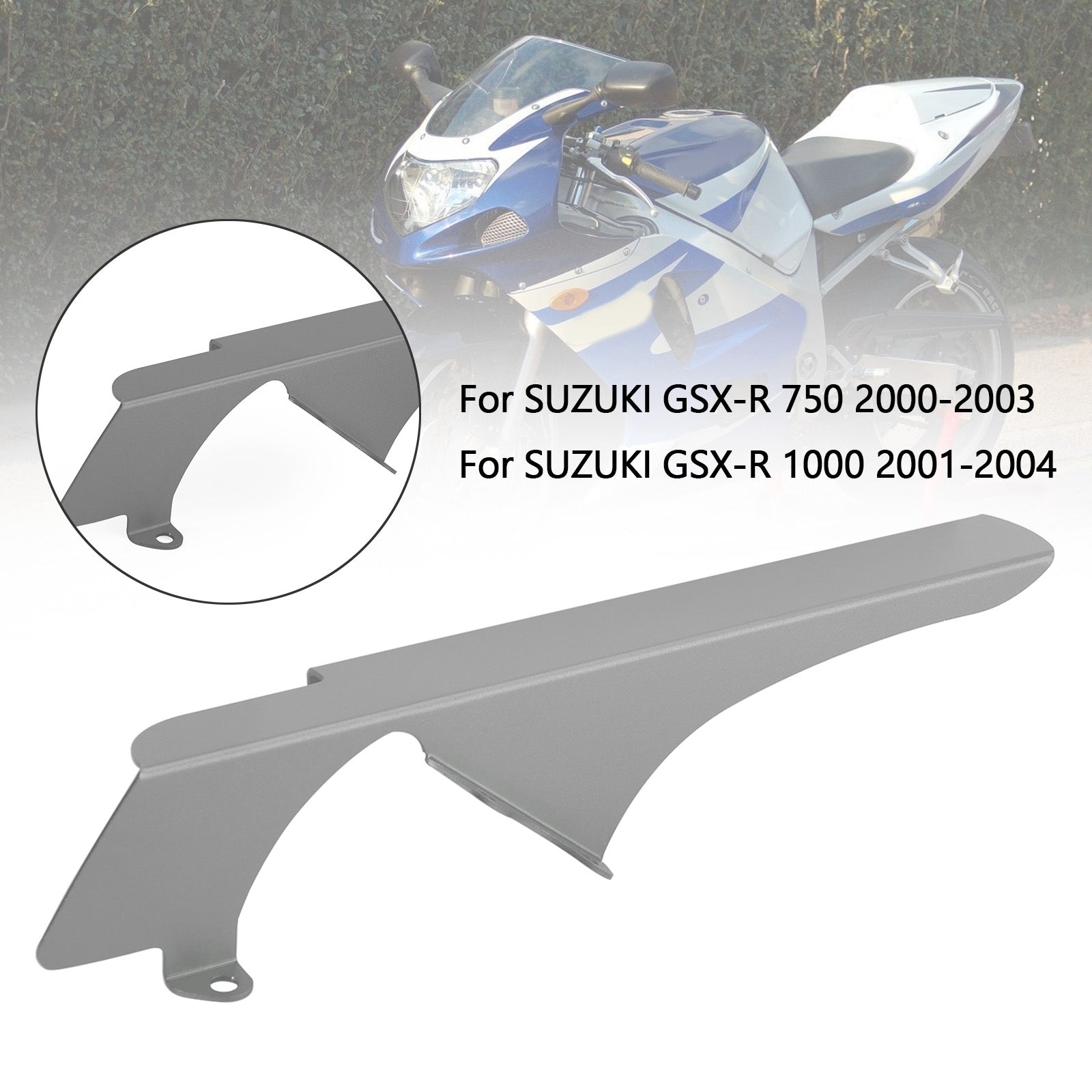 スズキ 00-03 GSXR 750 & 01-04 GSXR 1000 スプロケット チェーン ガード カバー
