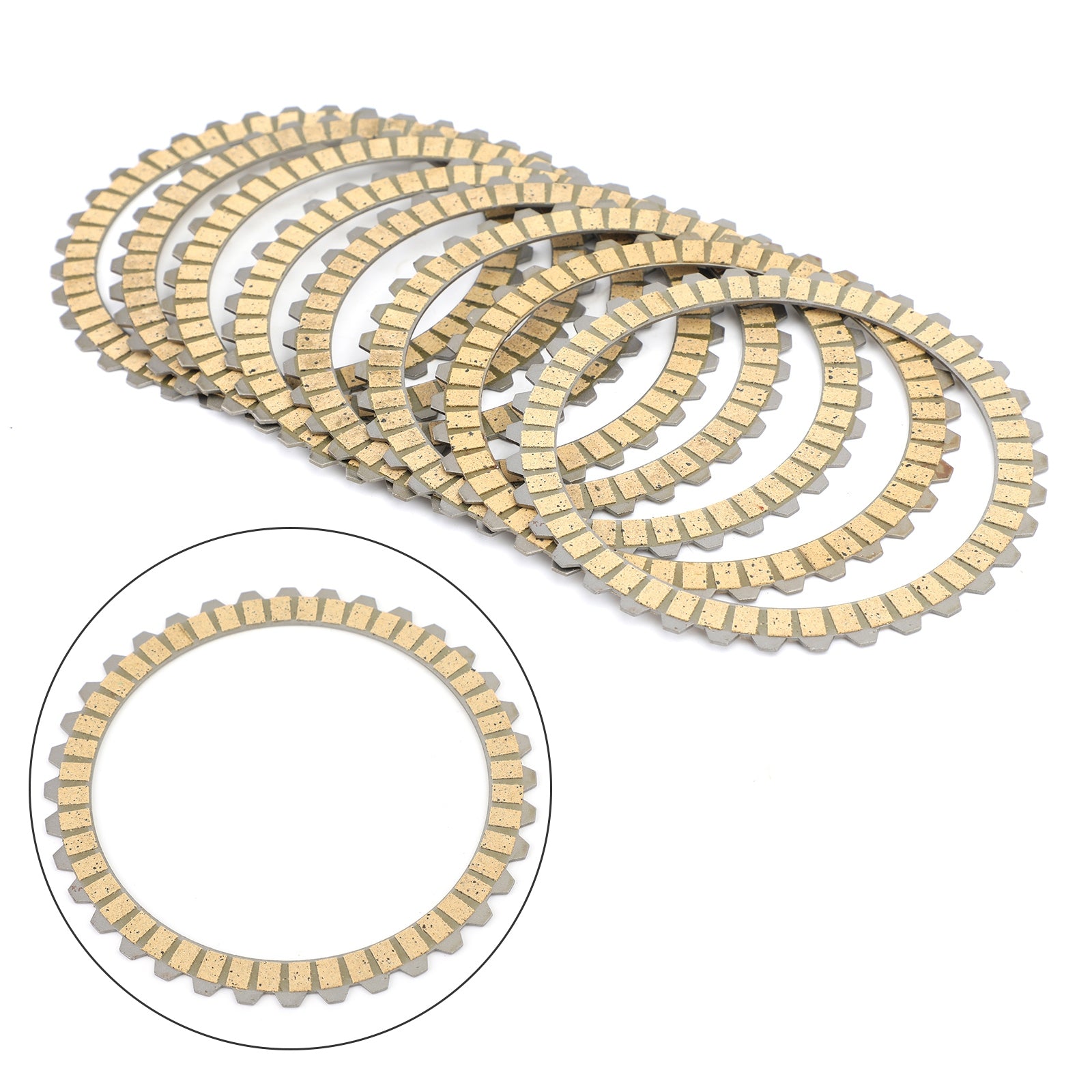 Sportster XL883 XL1200 Softail Dyna Clutch Friction Plate Kit Set Set