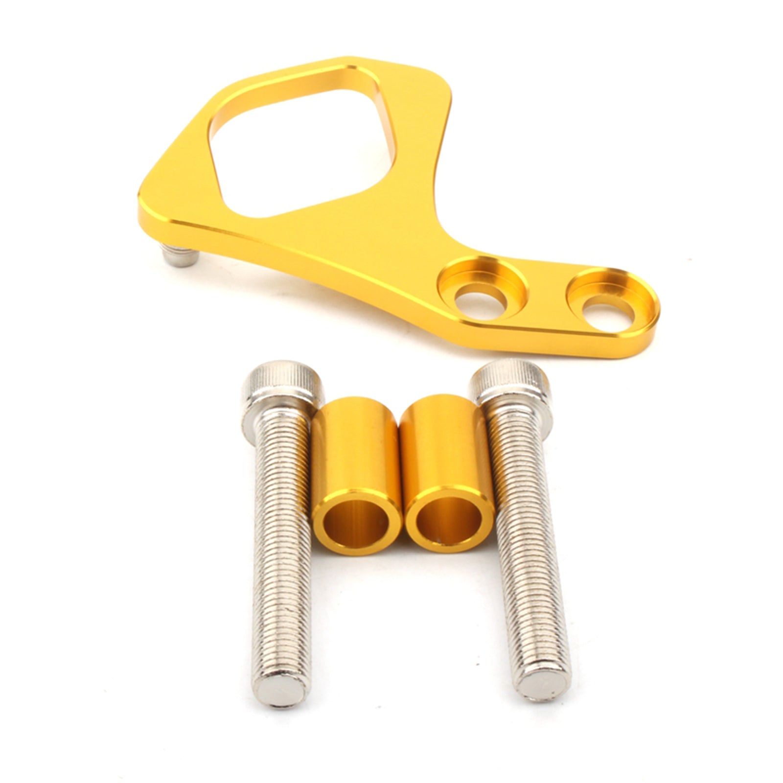 Tänd nyckelflyttningskonsol CNC för TR Bonneville Scrambler T100 01-15 Silver Generic