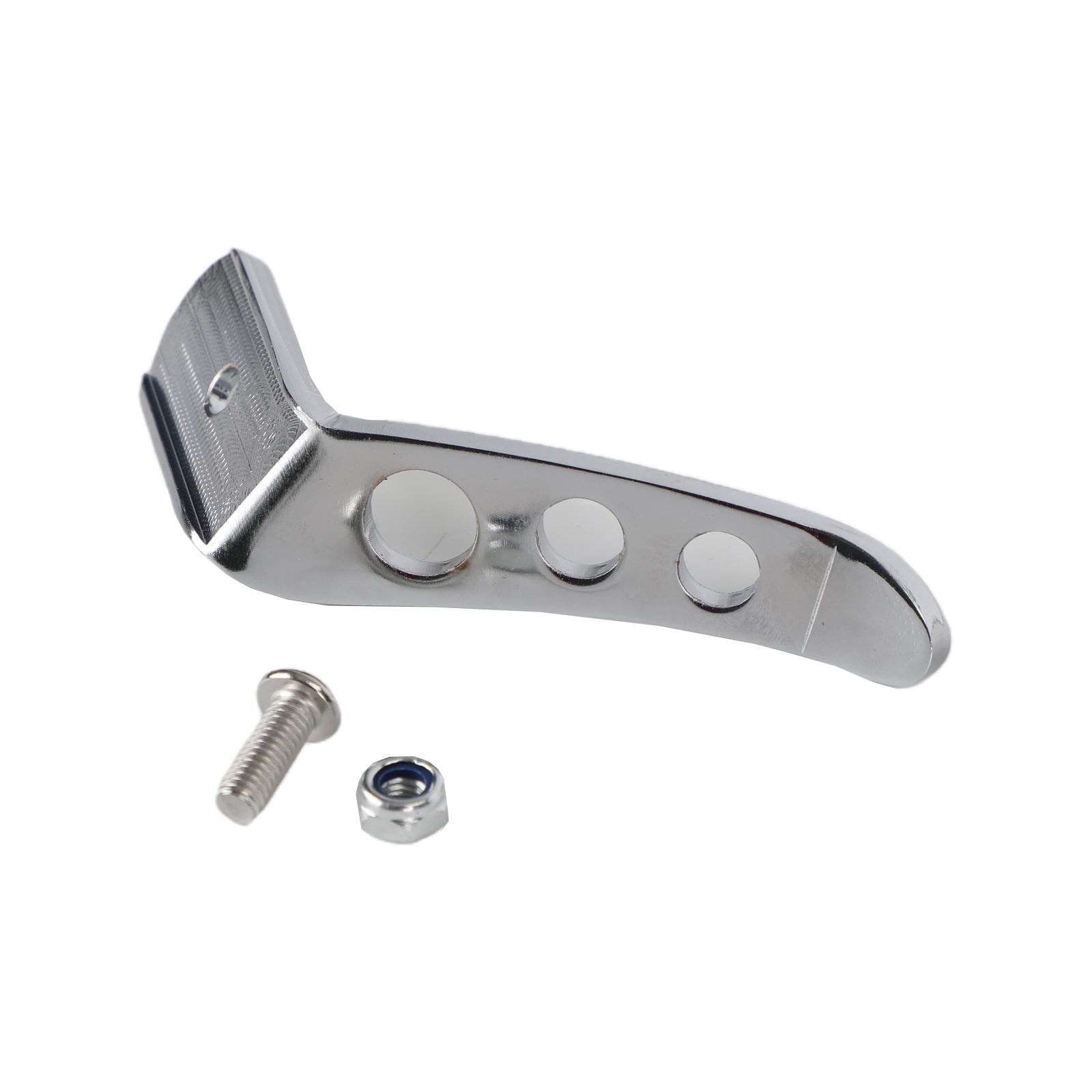 Kick Stand Extension til Harley Electra Glide Low Ultra Classic / Ultra Limited Motorcykel Chrome Stand Kickstand Extension Fit til Harley Touring Glide 91-20 Generisk