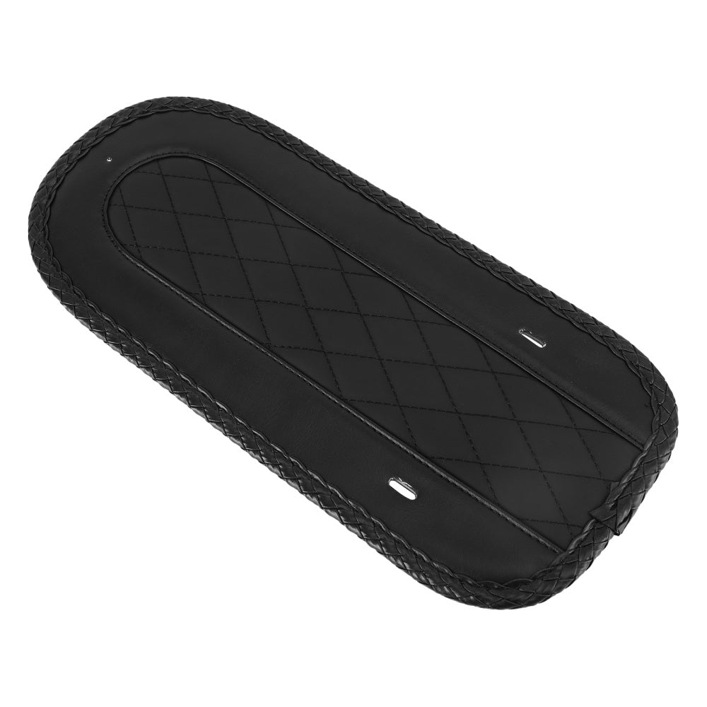 Babero para guardabarros trasero, asiento individual de cuero PU para Touring Road Glide FLHX 2008-2020 genérico