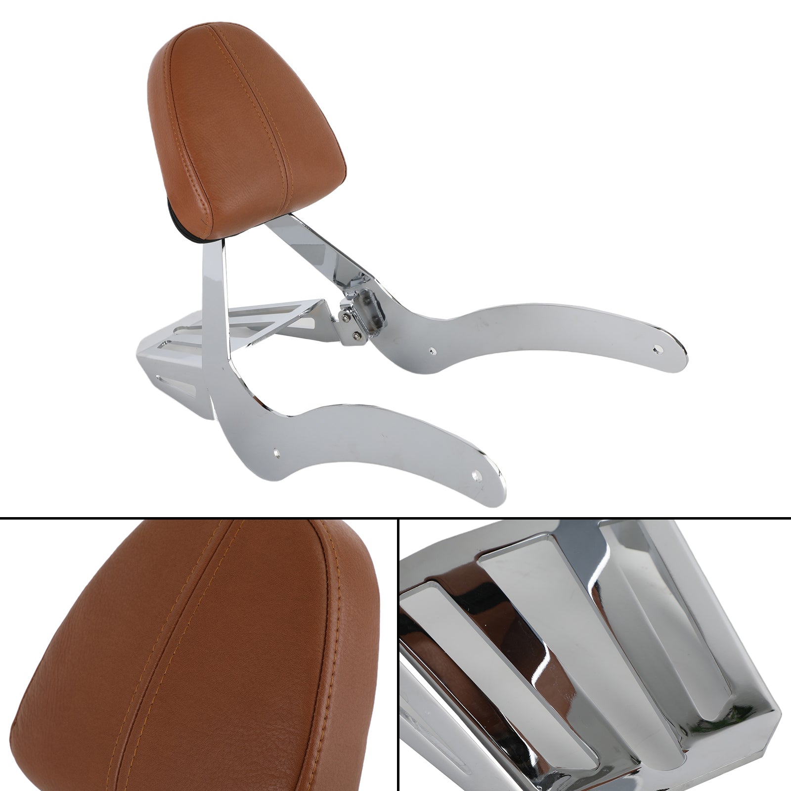 Passenger Backrest Sissy Bar Fit for Indian Scout 2015-2020 Scout Sixty ABS Generic FedEx Express Shipping