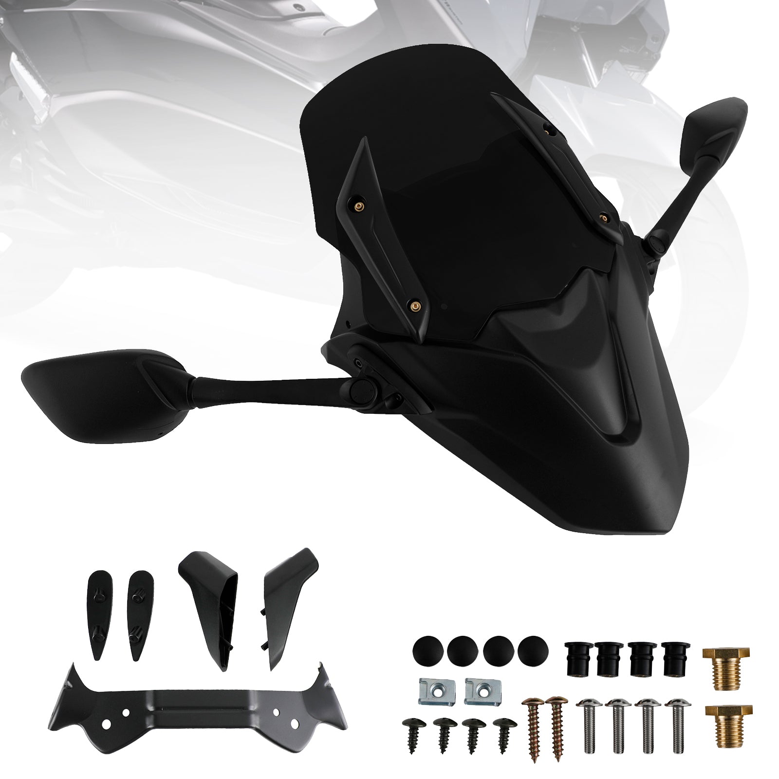 Čelní sklo pro čelní sklo ABS ABS FIT FOR FOR YAMAHA NMAX155 N-MAX 155 2021-2023