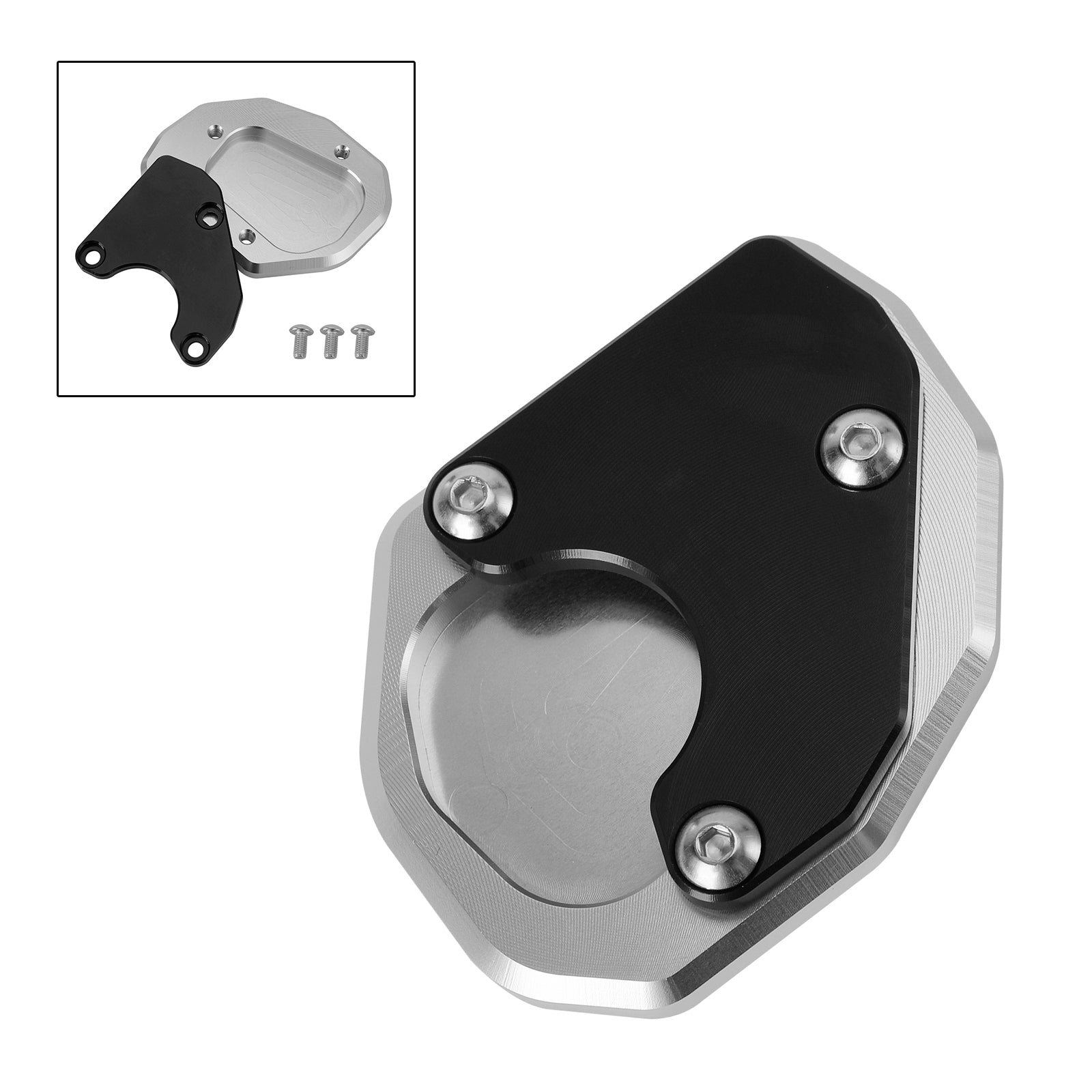 21-22 Trident 660 Kickstand Enlarge Plate Pad