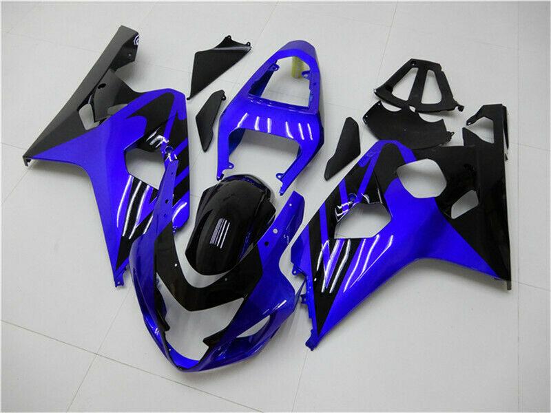Kapotáž Amotopart Suzuki GSXR600 750 2004-2005 Rádií Blue Black Failing Kit