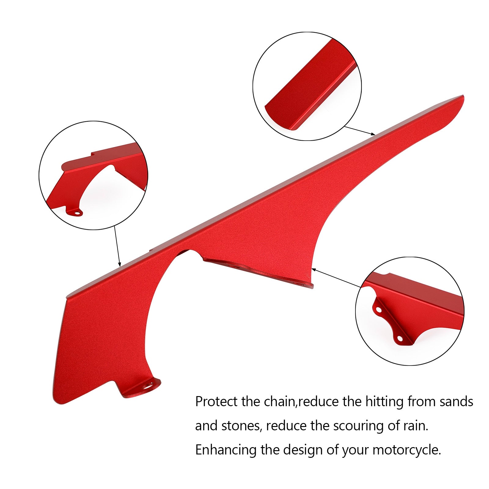 スズキ 00-03 GSXR 750 & 01-04 GSXR 1000 スプロケット チェーン ガード カバー