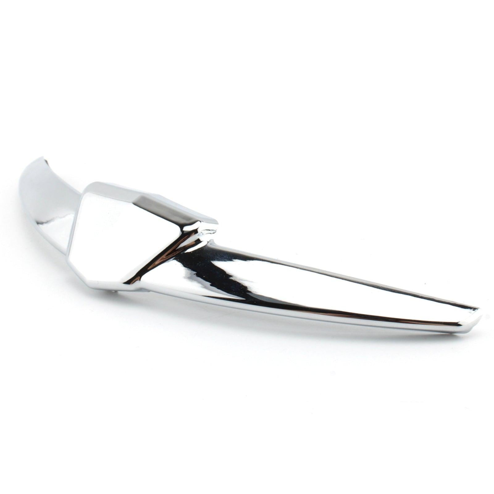 Chrome Front Fender Tip Trim Accent Case til Honda Gl1800 Goldwing 1800 2018-2021 Generisk