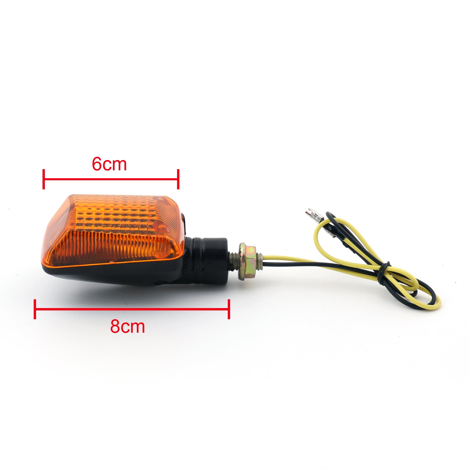 2 x Motorcycle universel Turn Signal Light Lampe clignoteurs