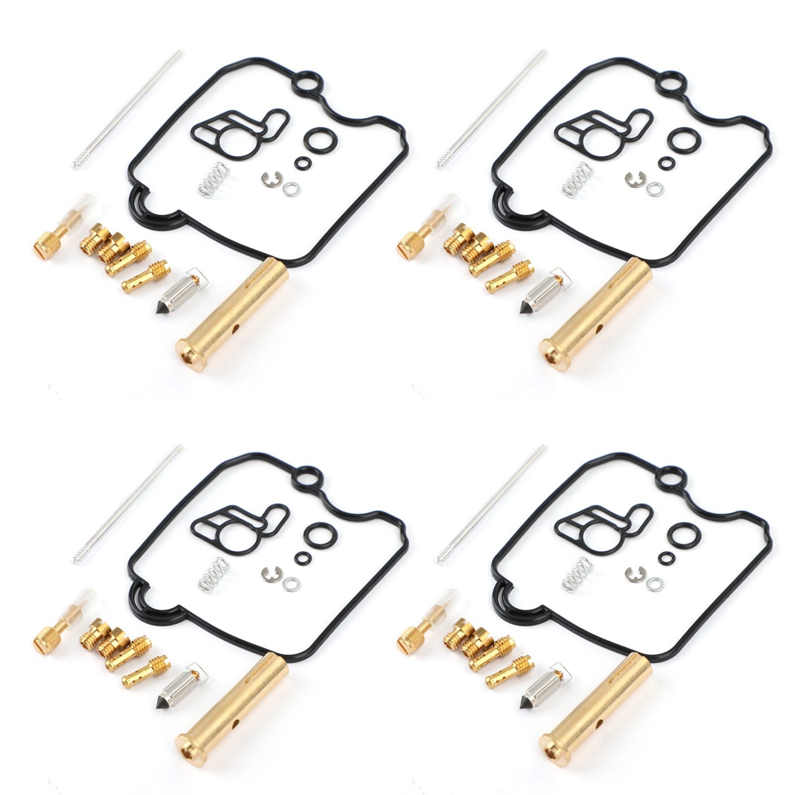 Forgasserreparasjonssett ombyggingsdeler 4 sett for Suzuki Bandit 250 GSF250 GJ74A