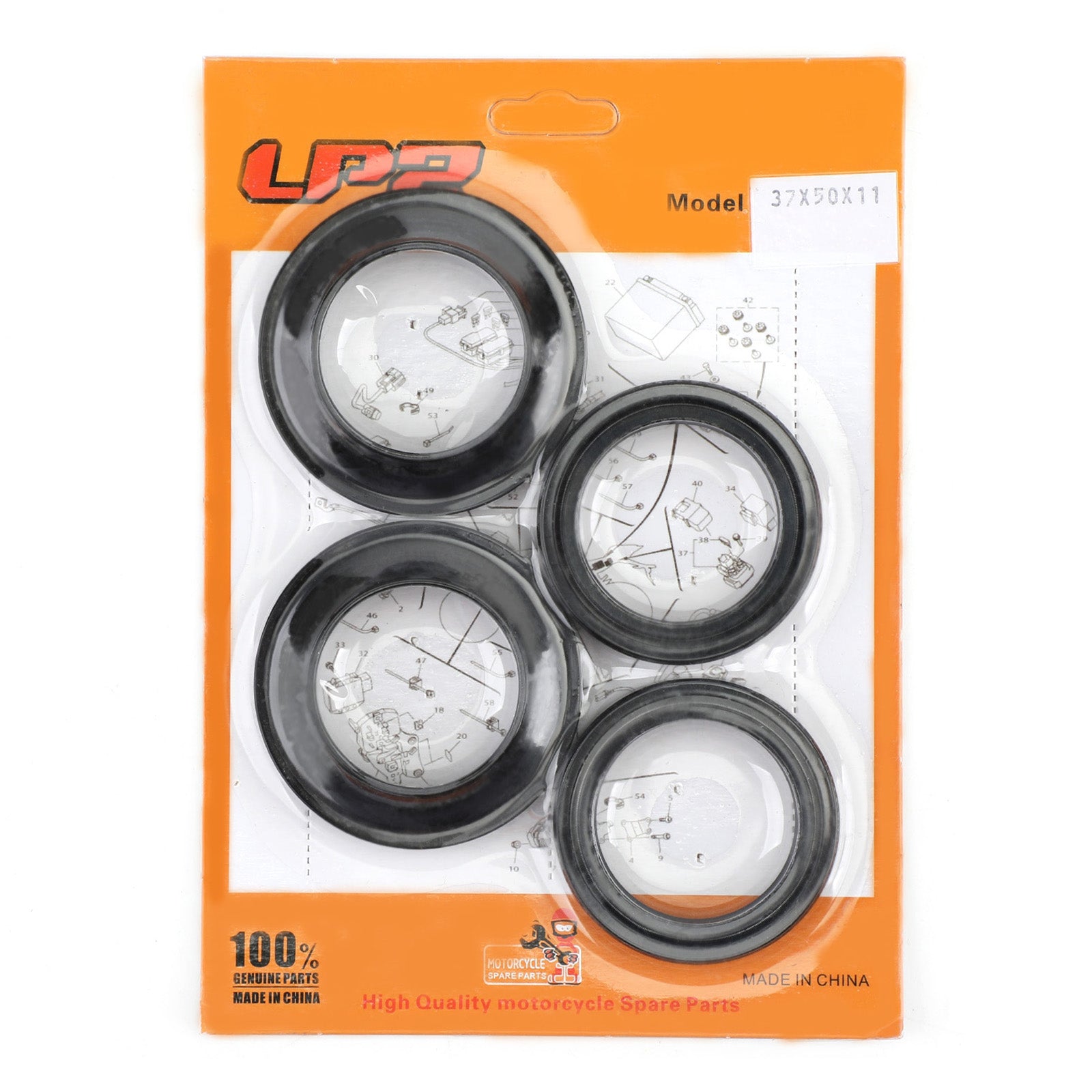 Honda CBR CR CRF XR CB VF VFR CX VT GL NX Front Fork Oil Seal Wiper Kit 51490-KWL-003 51490-KAZ-003