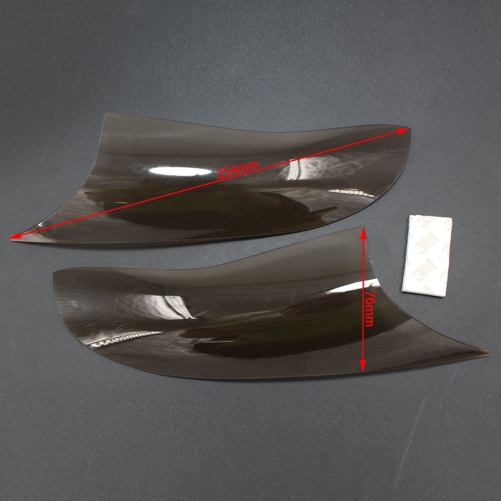 Cubierta de protección de lente de faro delantero para Kawasaki Zx-10R Zx 10R 16-18 Smoke Generic